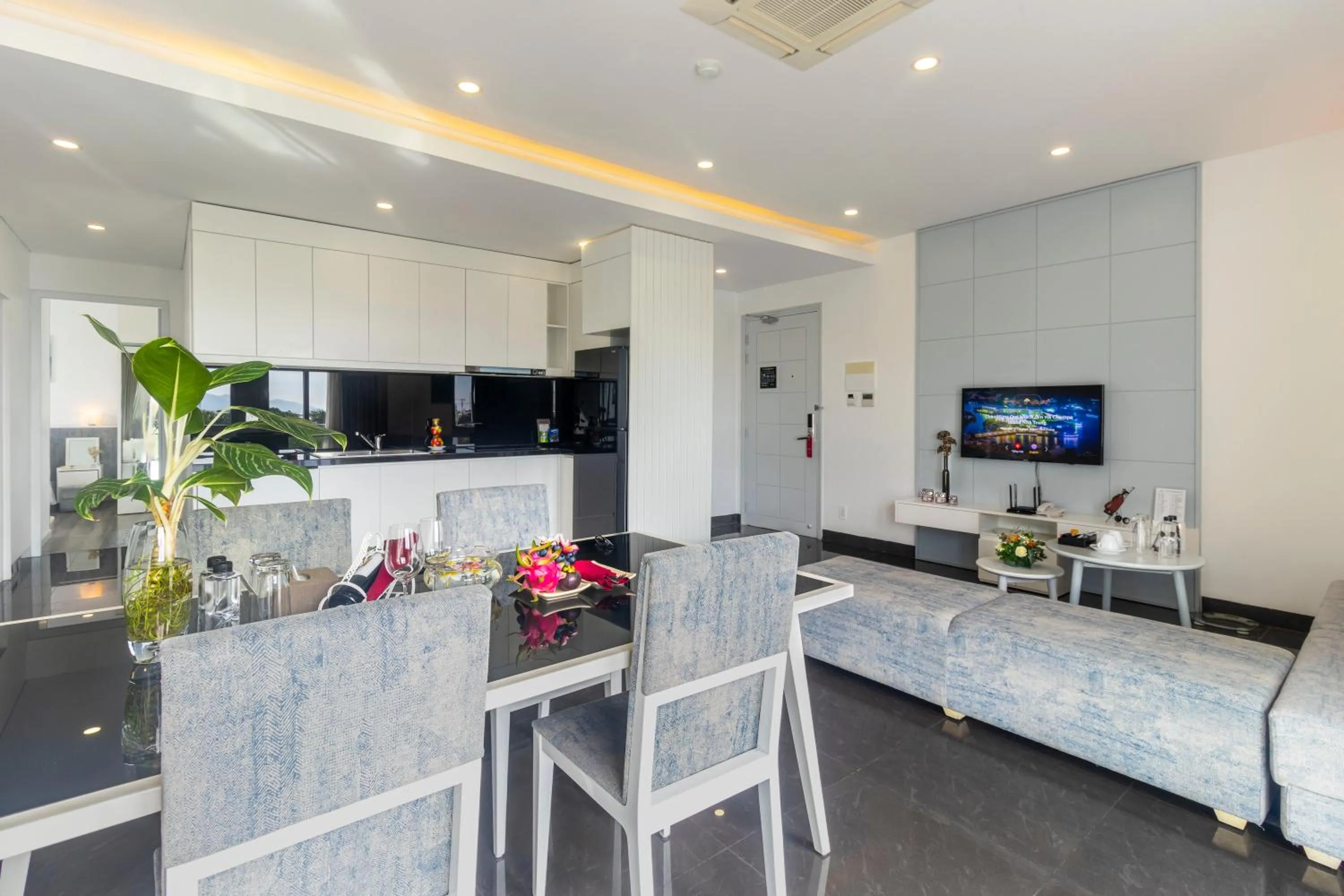 Living room in Champa Island Nha Trang - Resort Hotel & Spa