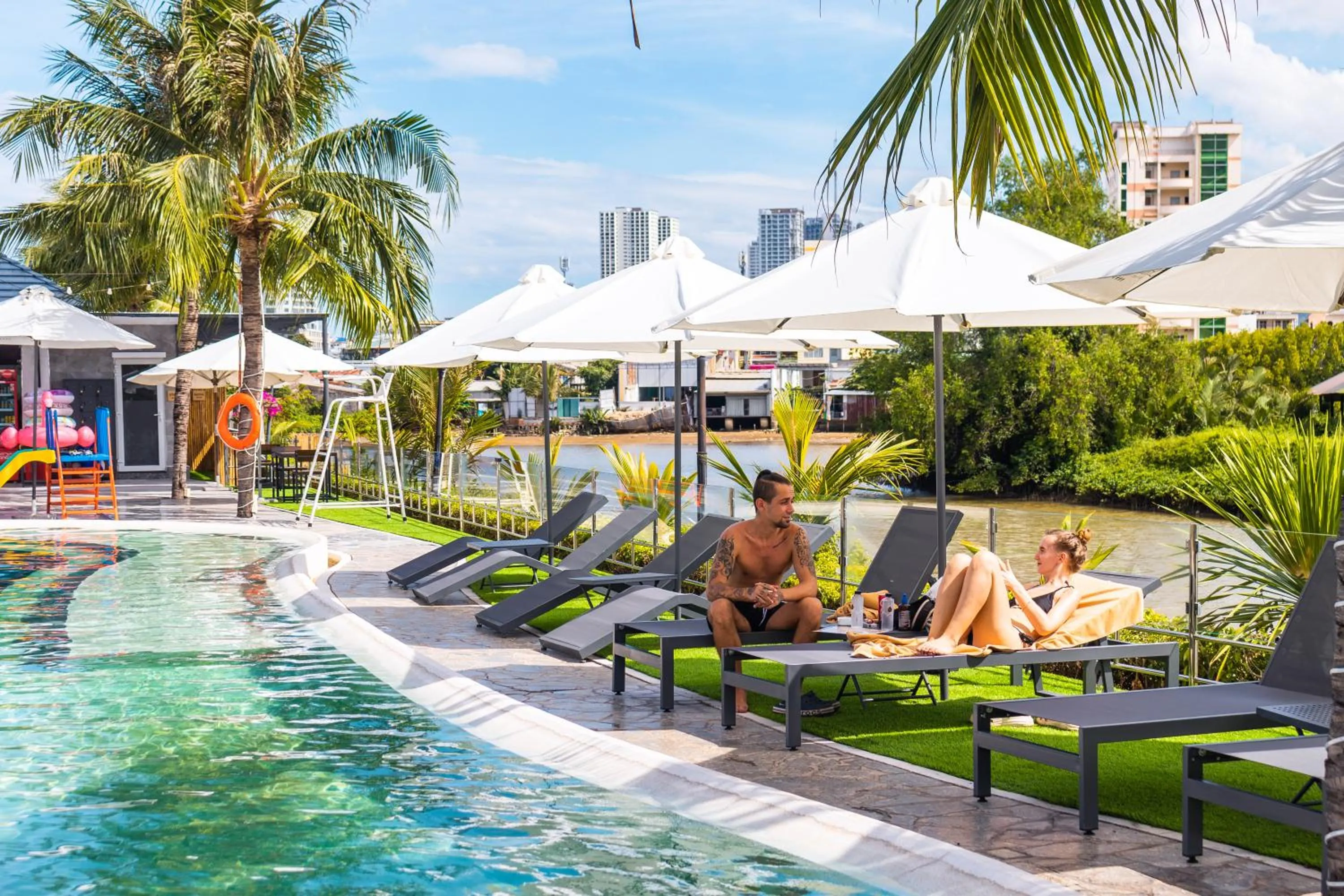 Pool view in Champa Island Nha Trang - Resort Hotel & Spa
