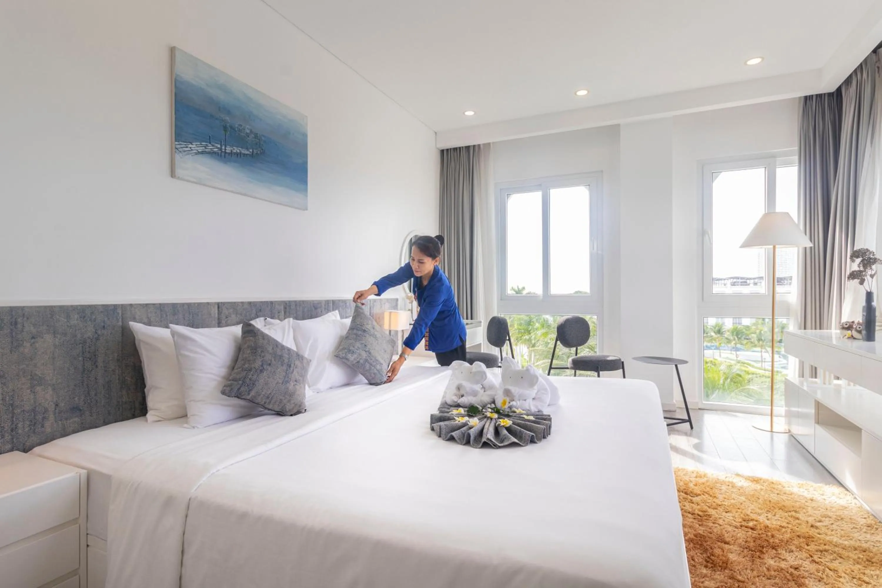 Bedroom, Bed in Champa Island Nha Trang - Resort Hotel & Spa