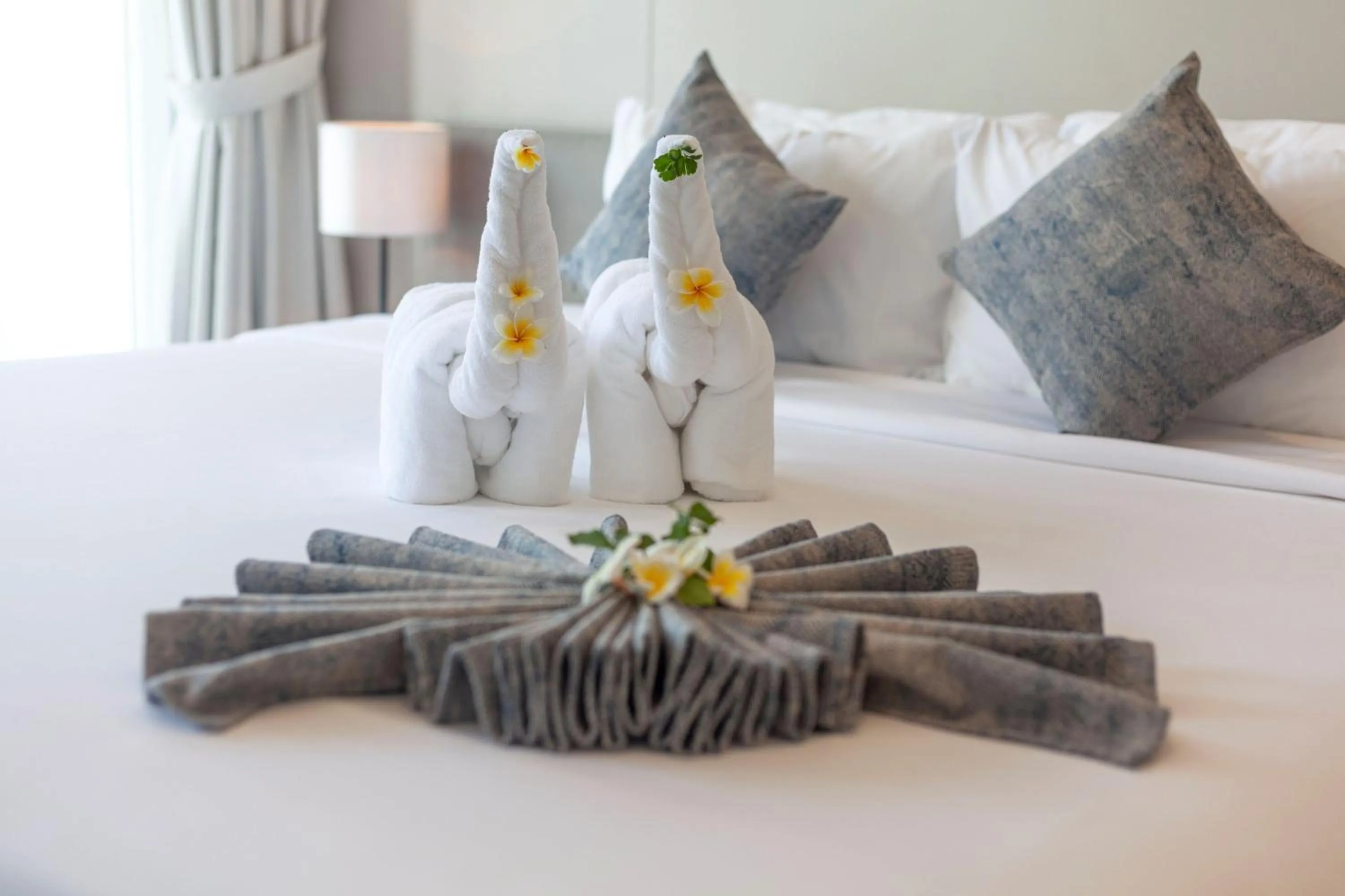 Bed in Champa Island Nha Trang - Resort Hotel & Spa