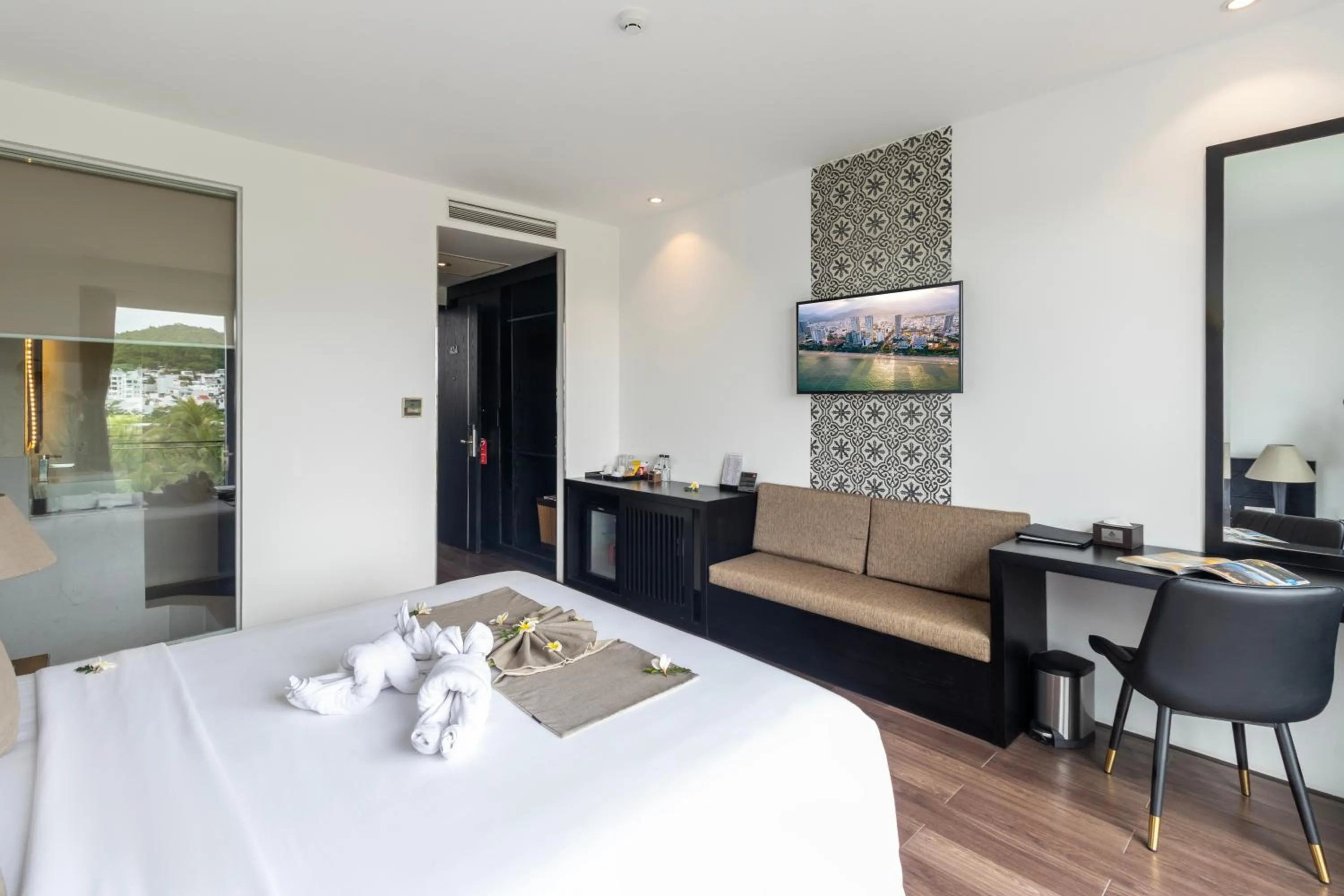 Bed in Champa Island Nha Trang - Resort Hotel & Spa