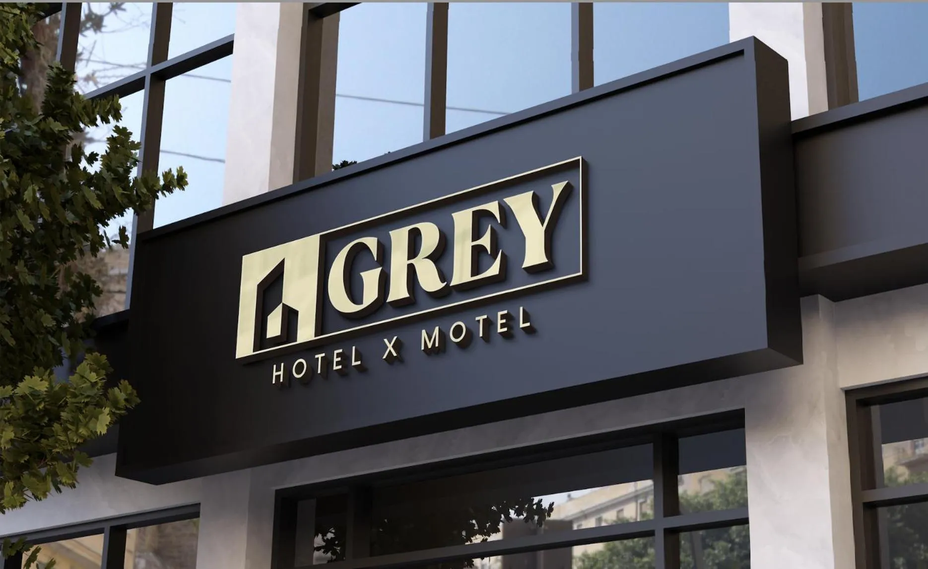 Facade/entrance in Townhouse Oak Grey Hotel Near Clark International Airport