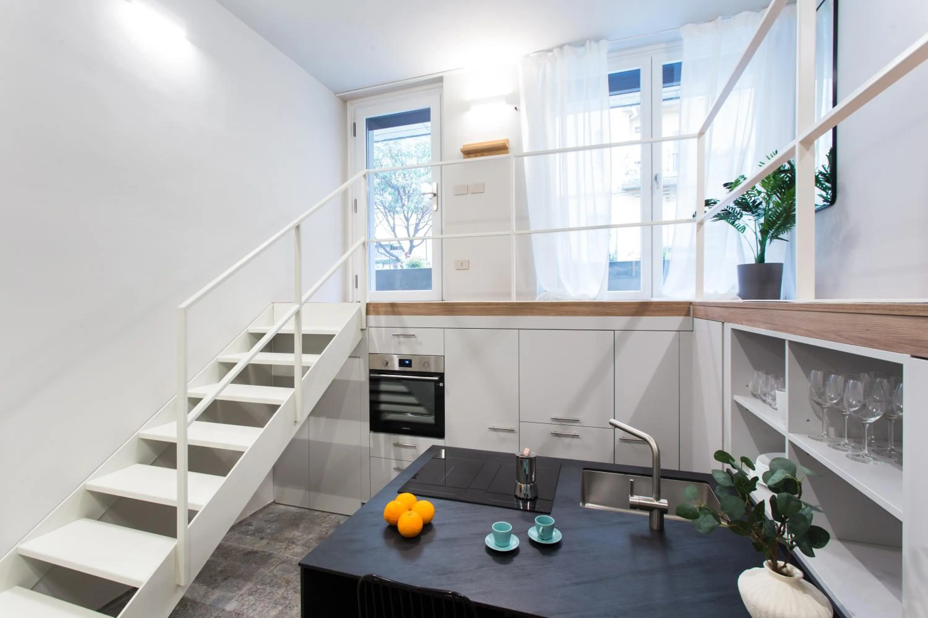 kitchen in Naitly Milano Dergano