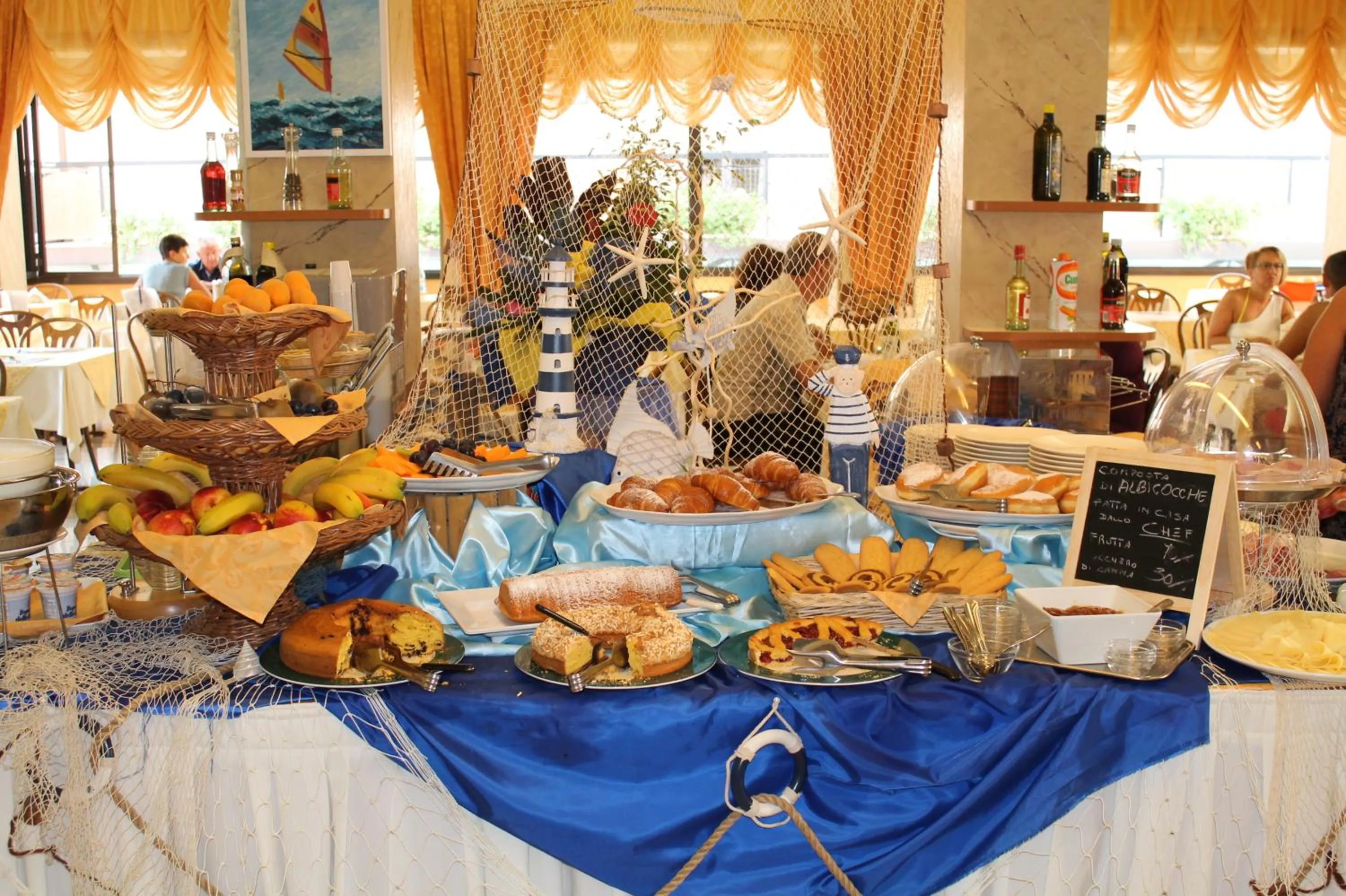 Continental breakfast in Hotel Cannes
