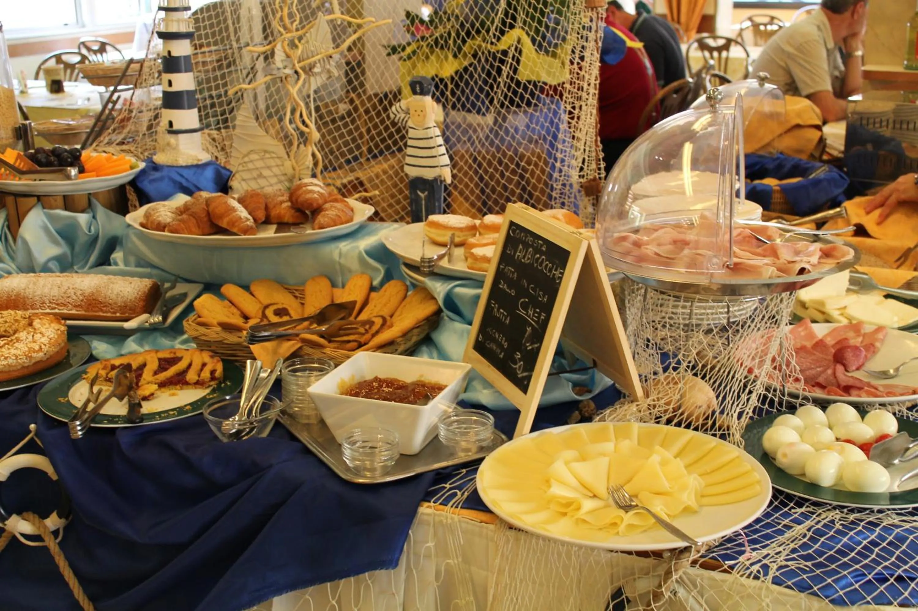 Continental breakfast in Hotel Cannes