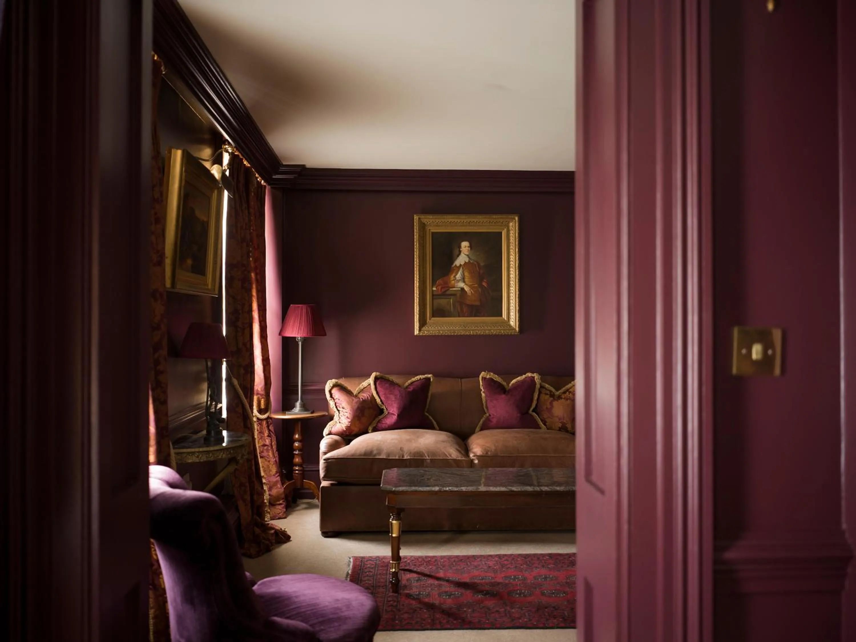 Living room in Batty Langley's