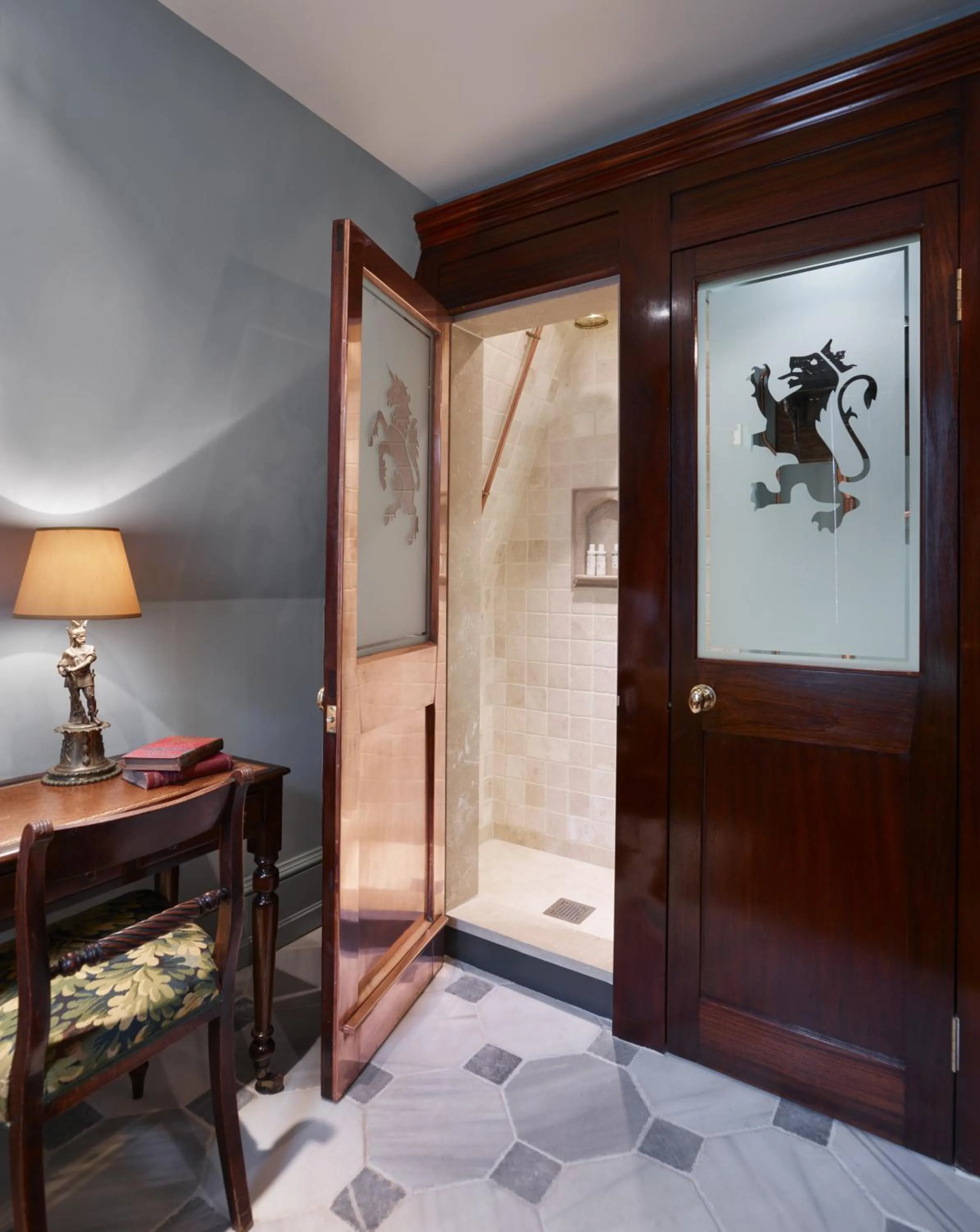 Shower in Batty Langley's