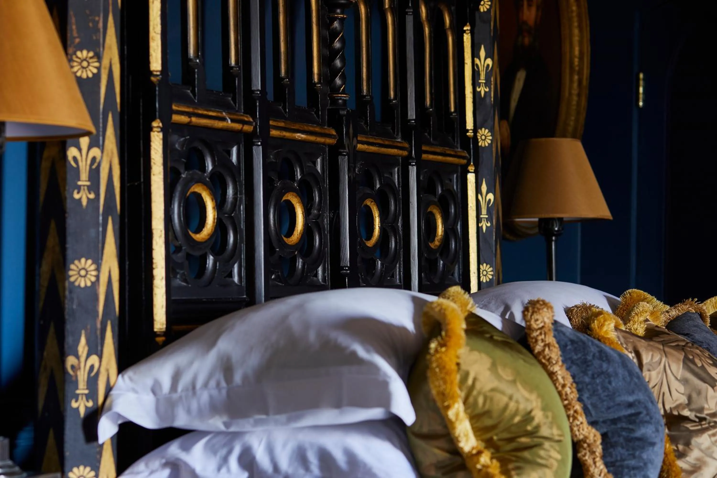 Decorative detail, Bed in Batty Langley's