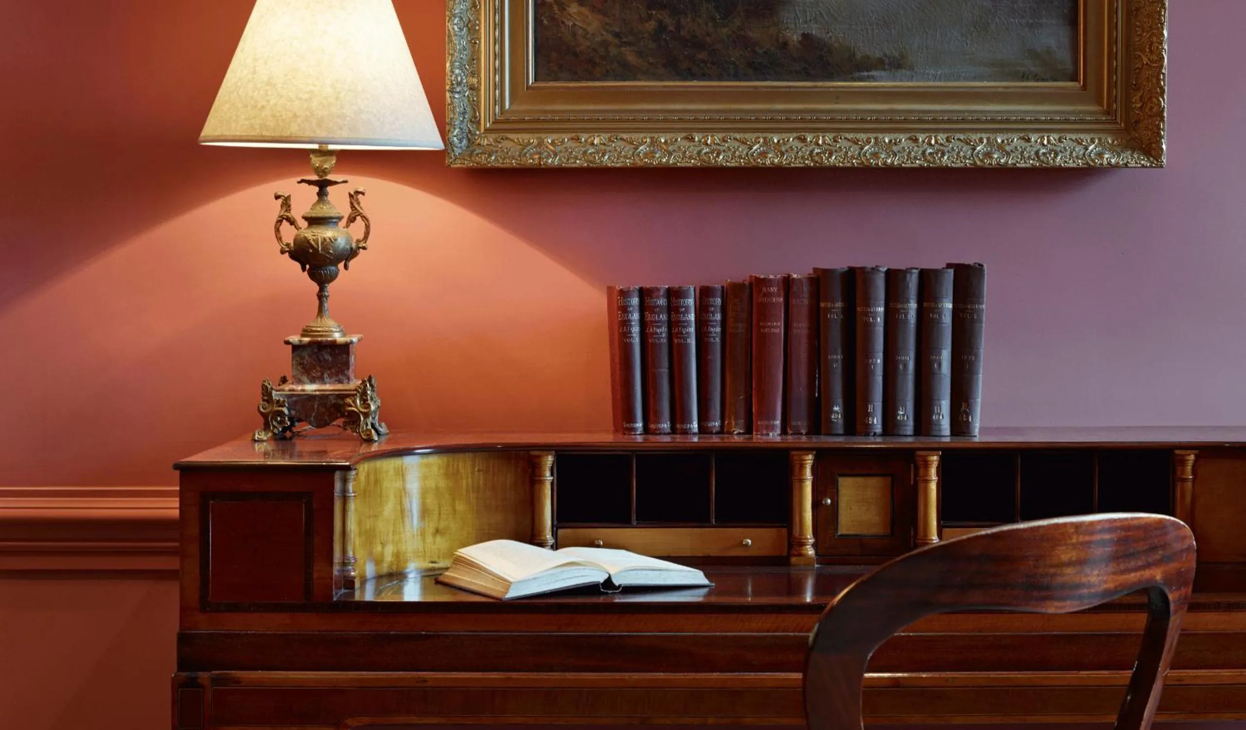 Seating area in Batty Langley's