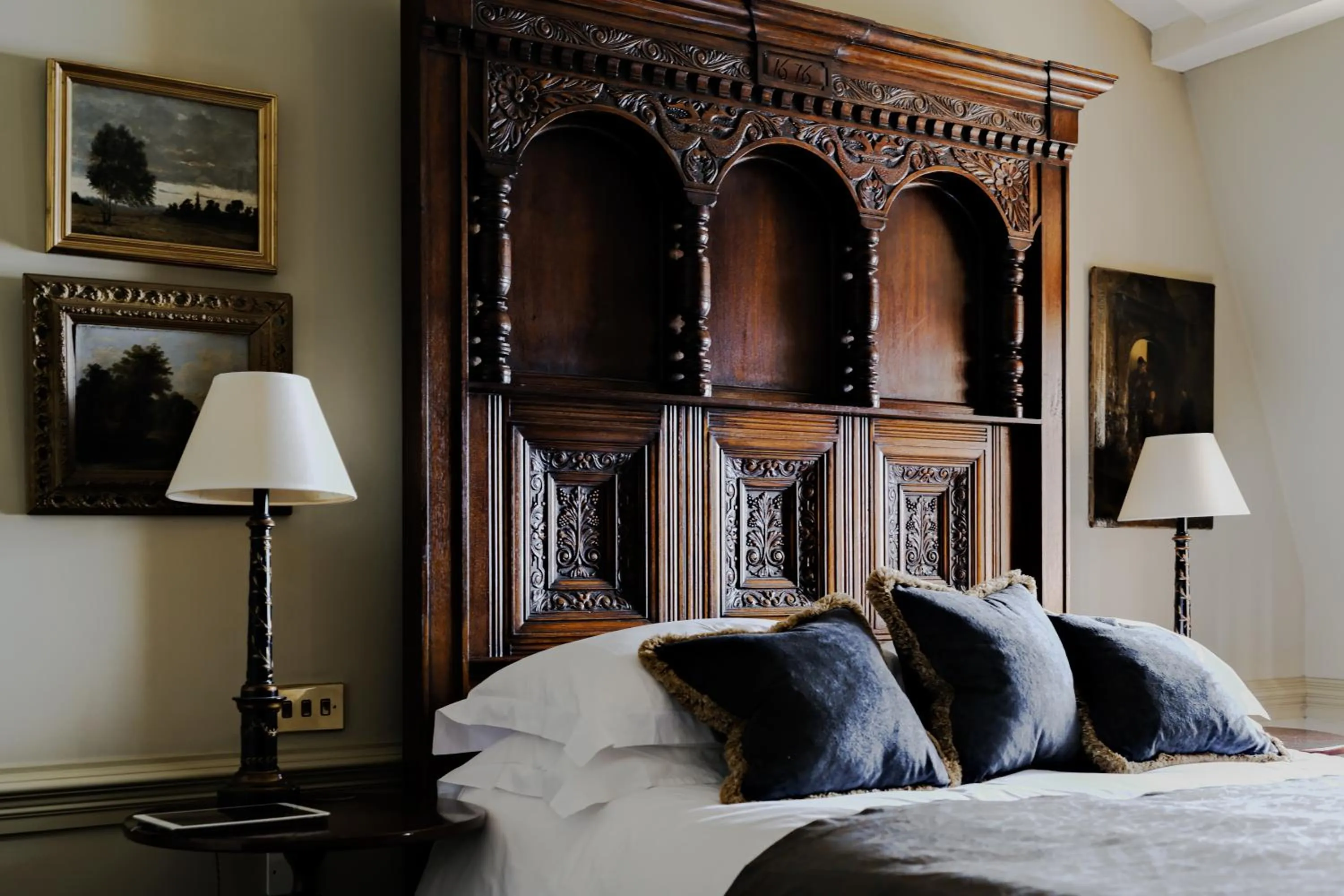 Bed in Batty Langley's