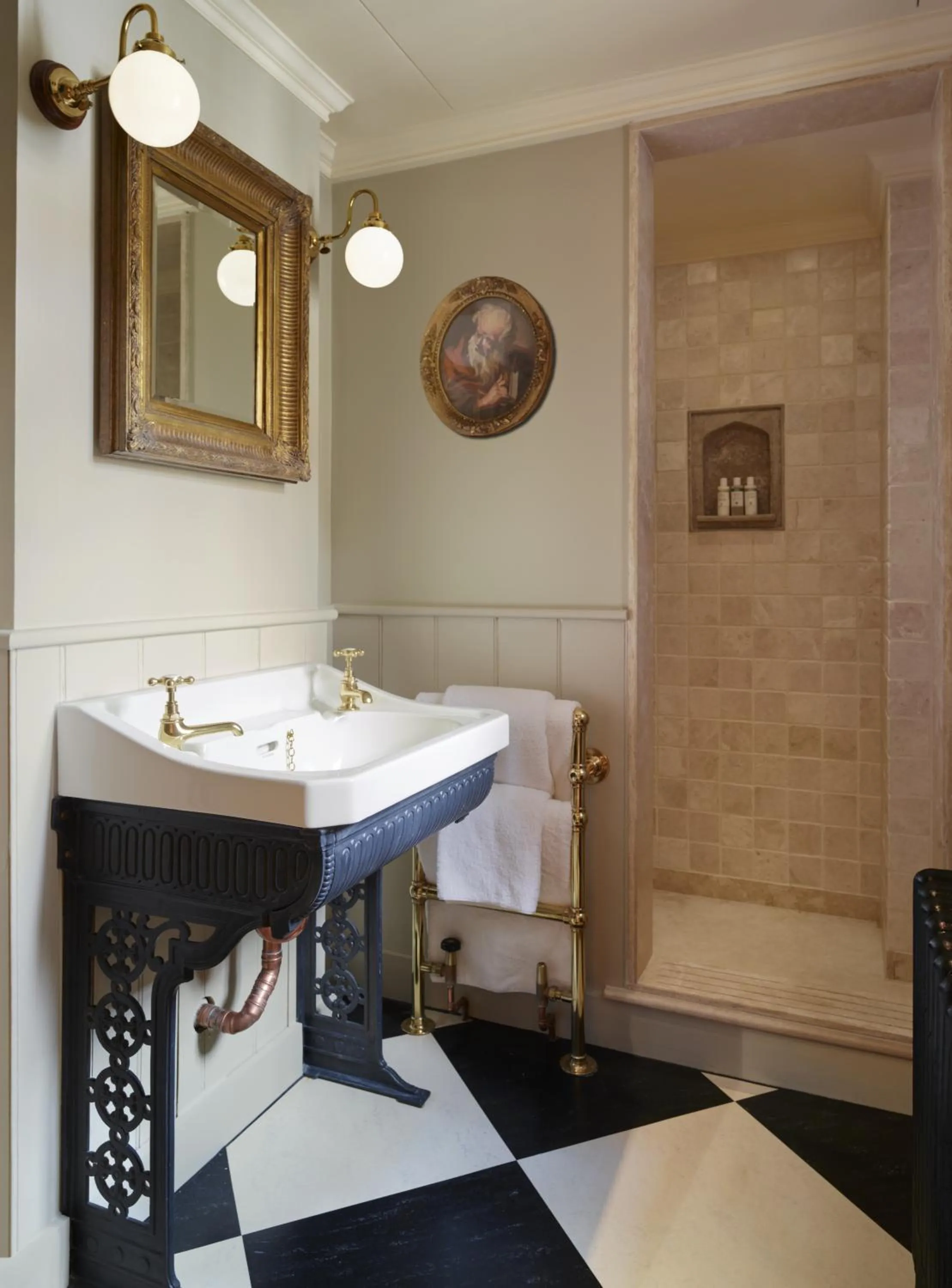 Shower in Batty Langley's