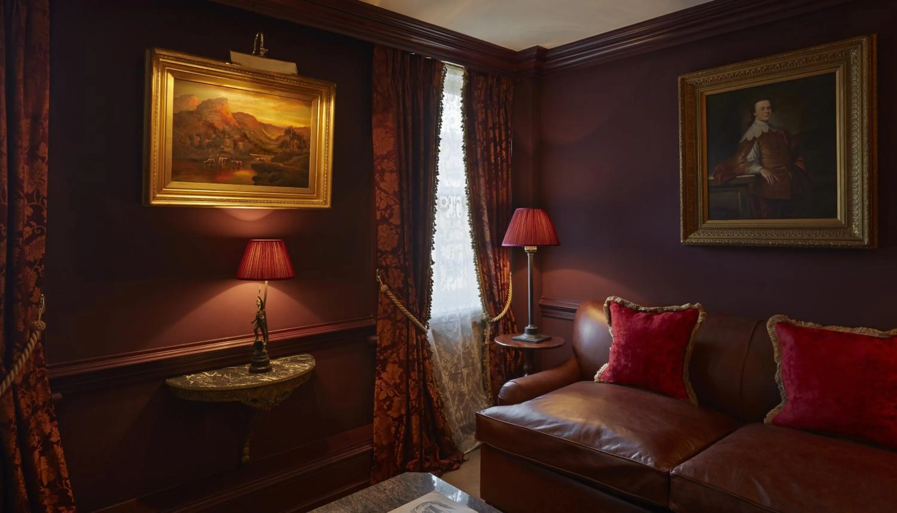 Living room in Batty Langley's