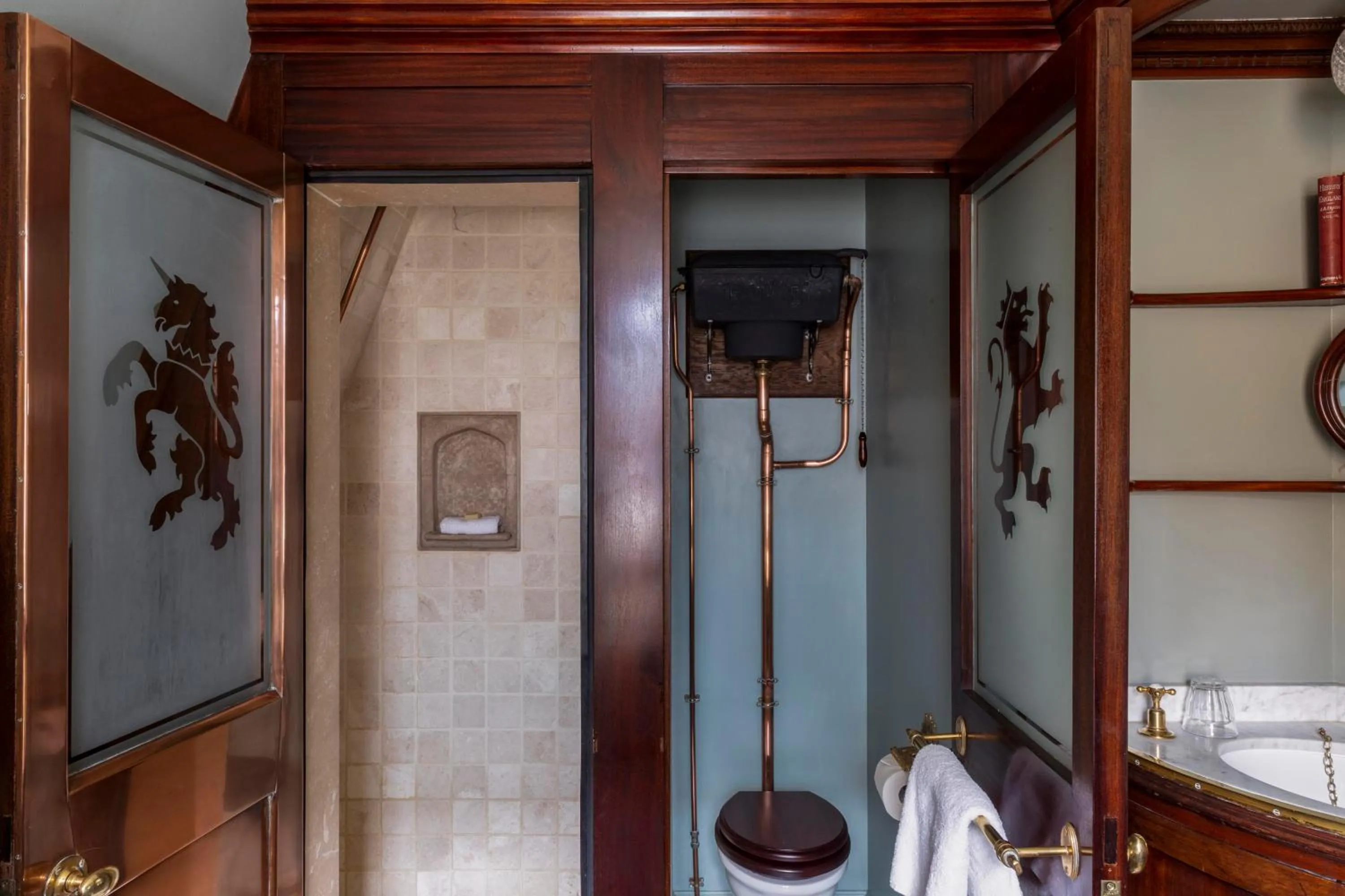 Shower in Batty Langley's