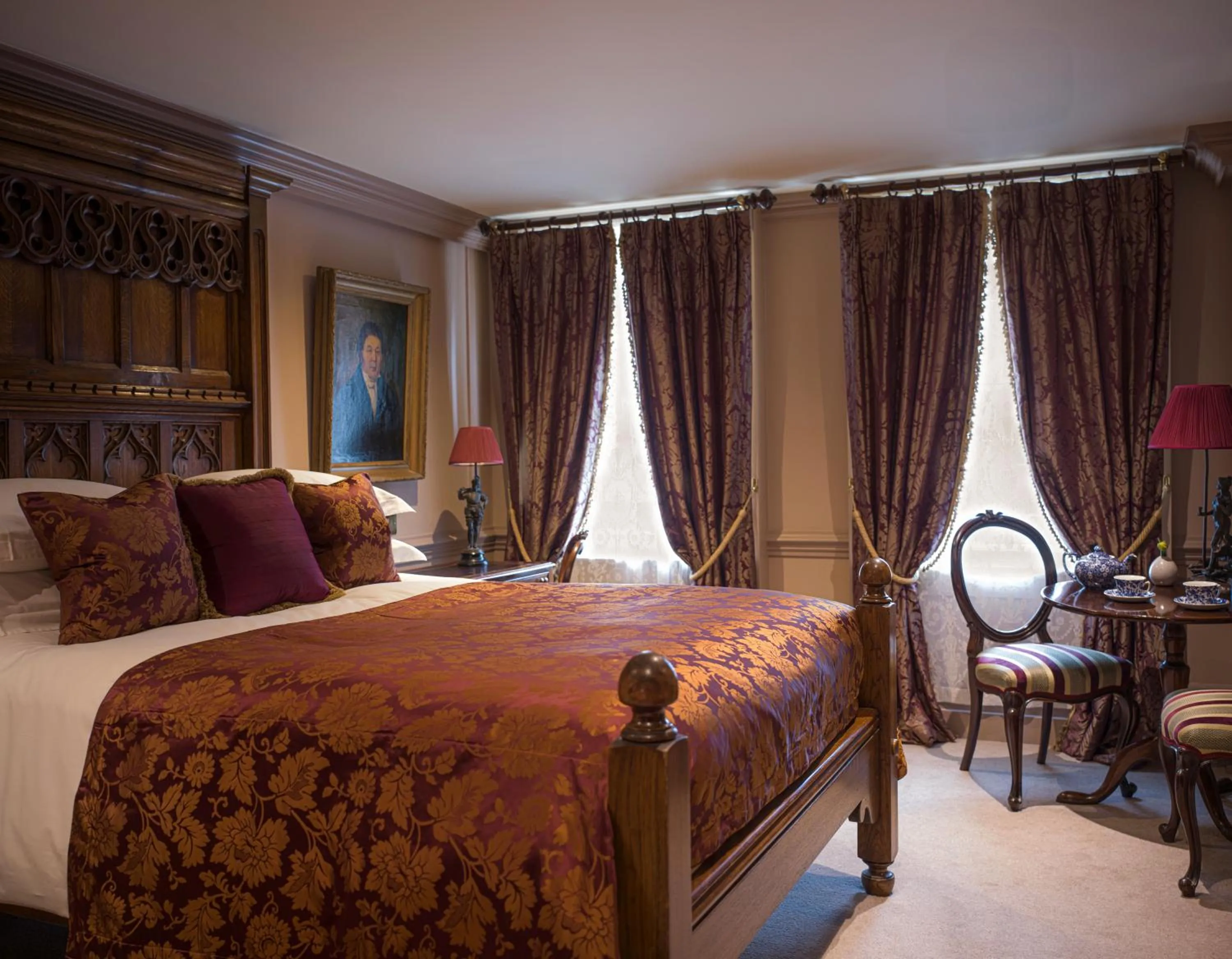 Bedroom, Bed in Batty Langley's