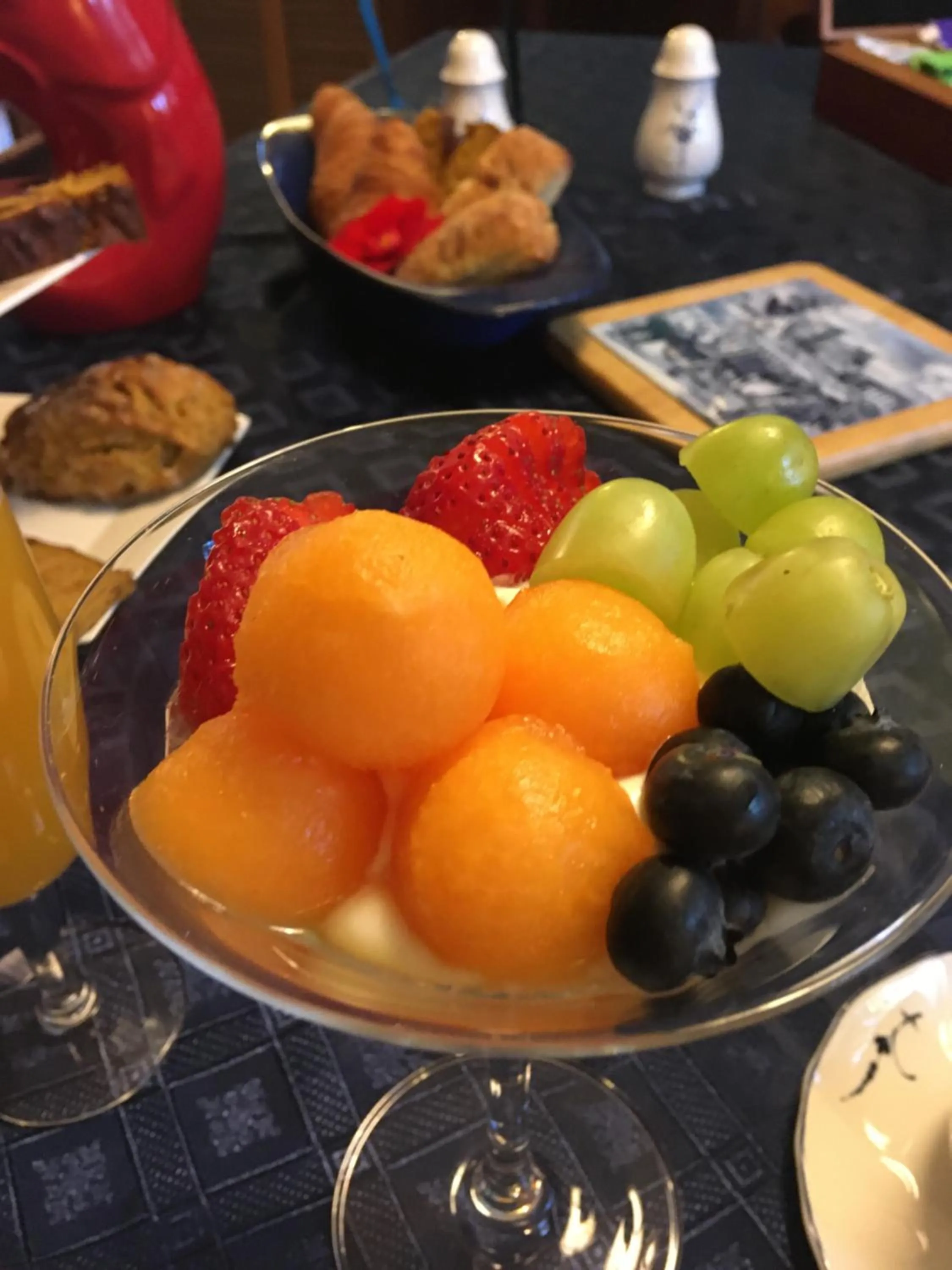 Food in Cedar Song B&B