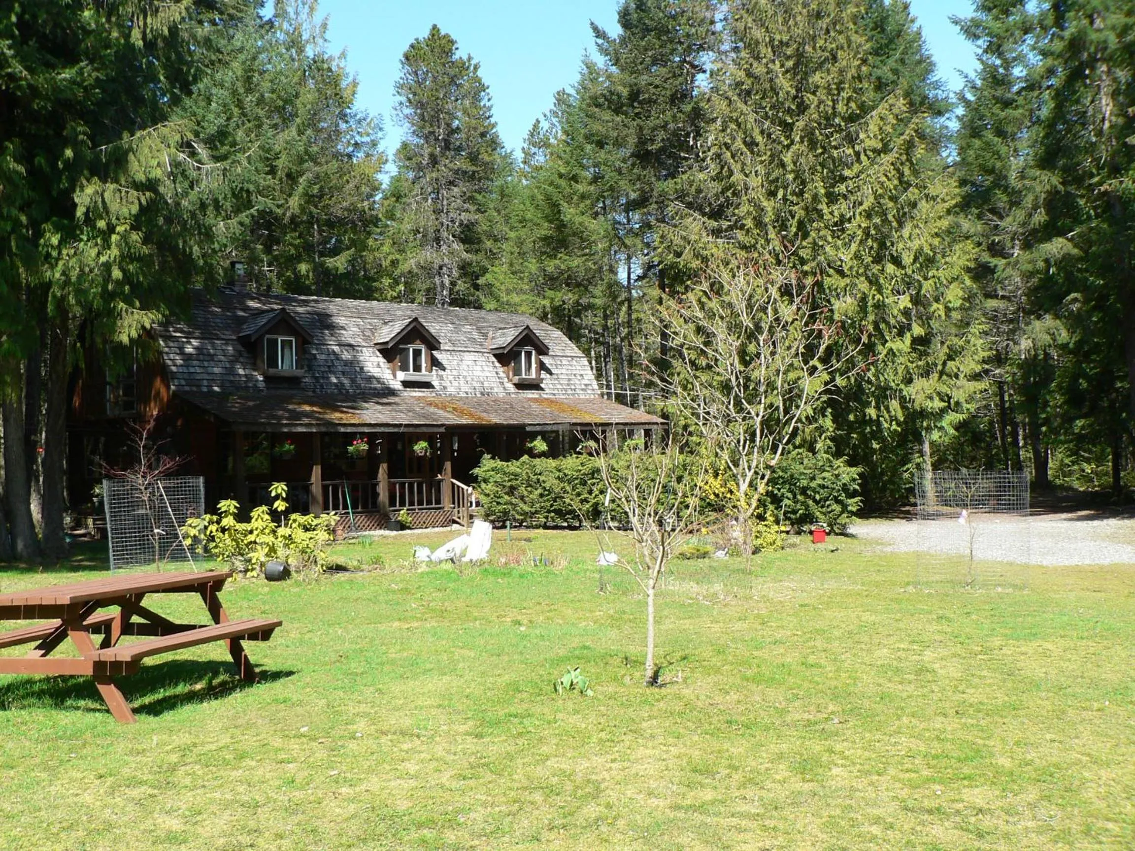 Garden in Cedar Song B&B