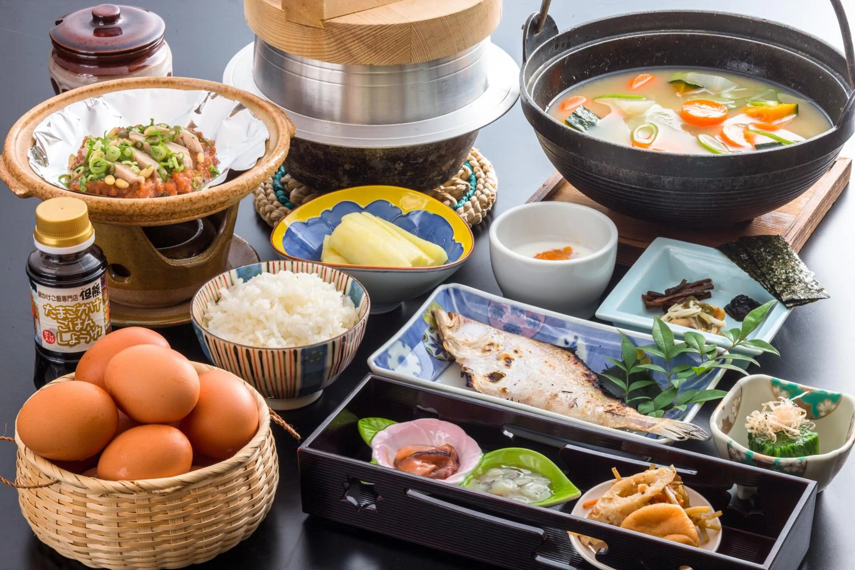 Breakfast in Oyado Hisaya