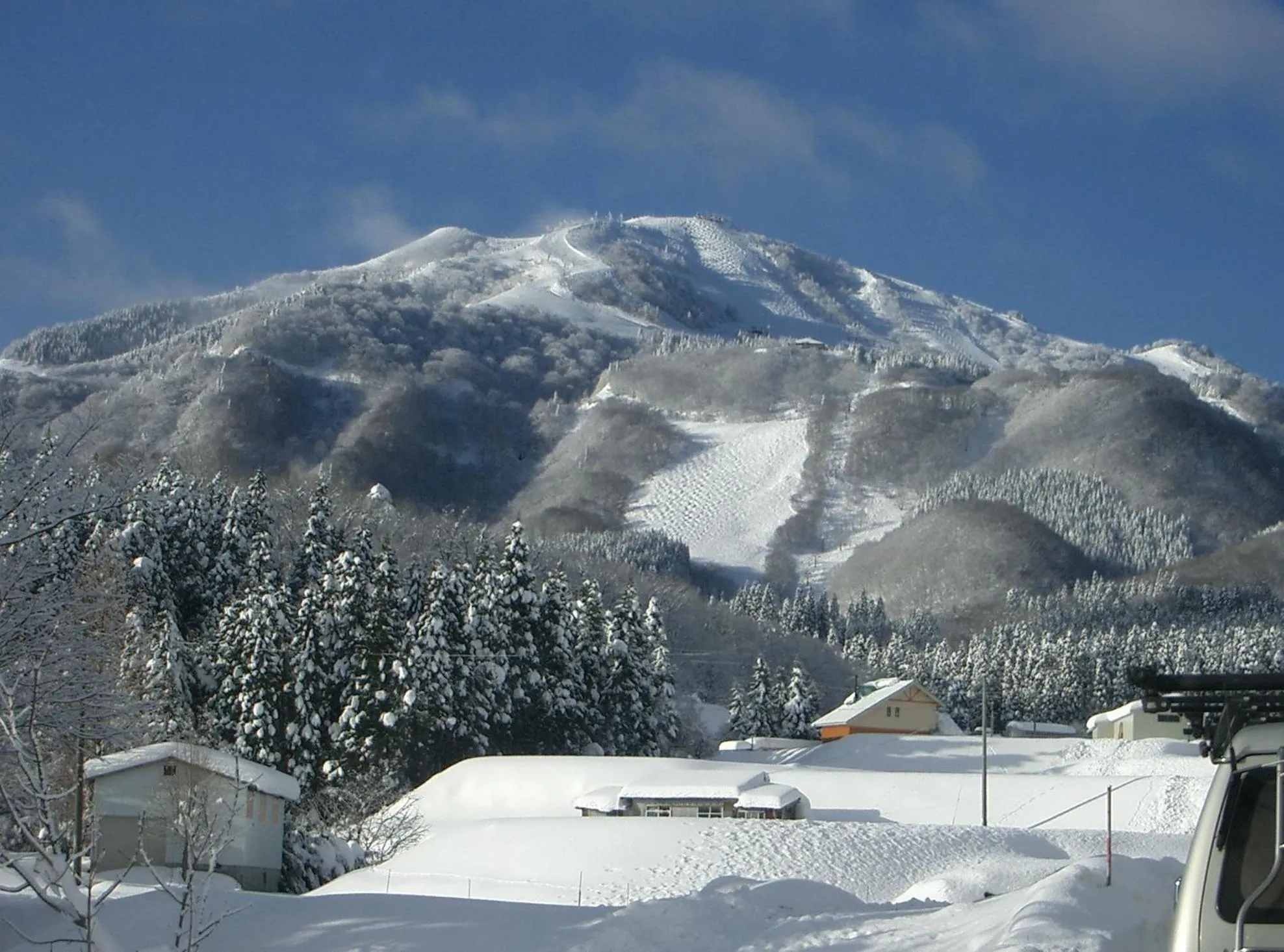 Skiing in Oyado Hisaya