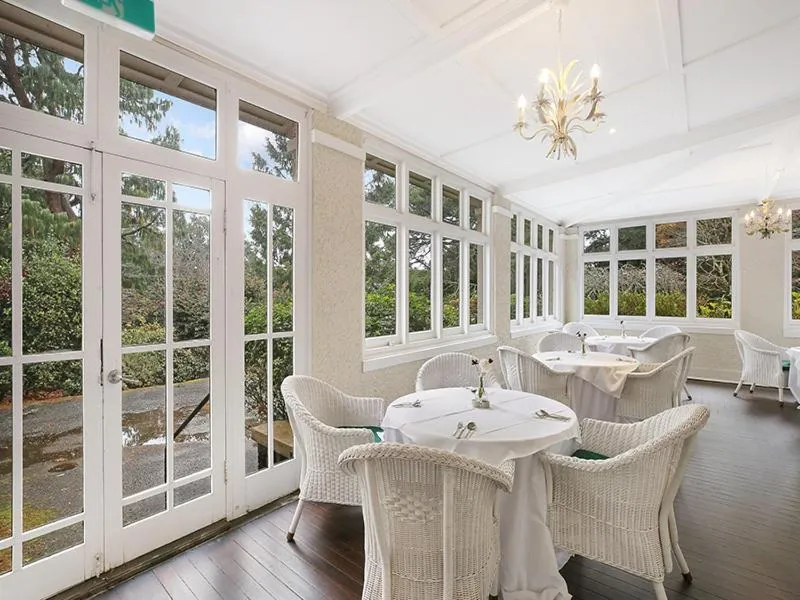 Garden view in The Robertson Hotel