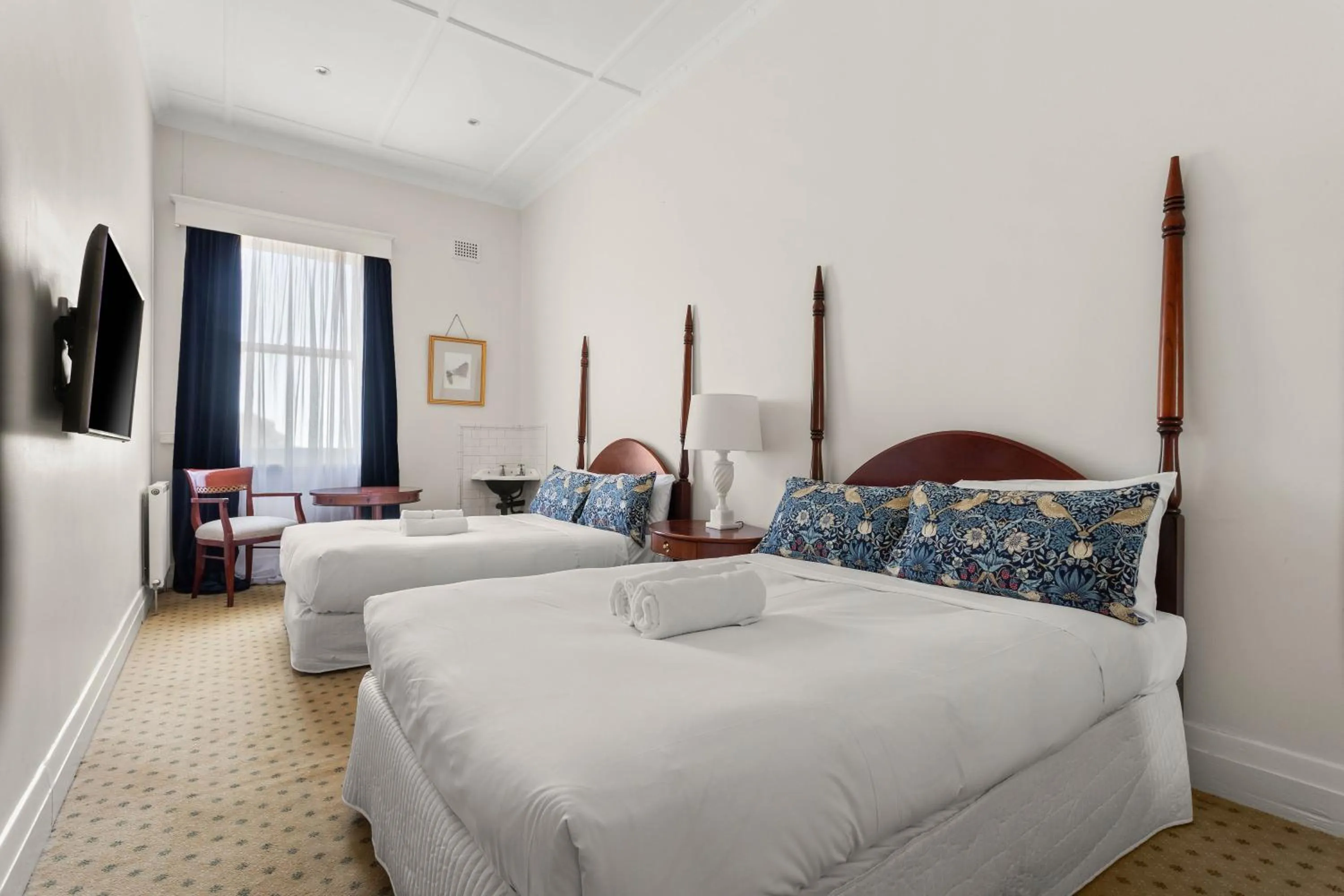 Bed in The Robertson Hotel