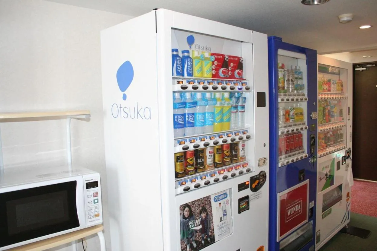 vending machine in Royal Hotel Odate