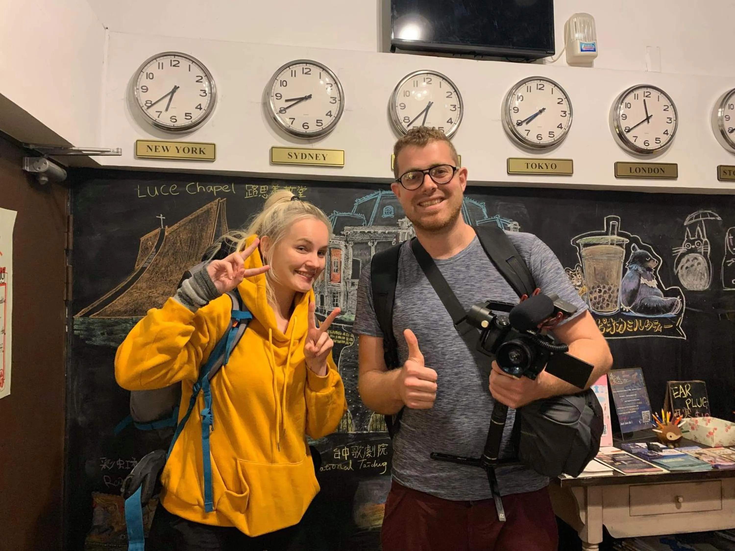 People in Backpacker 41 Hostel - Taichung