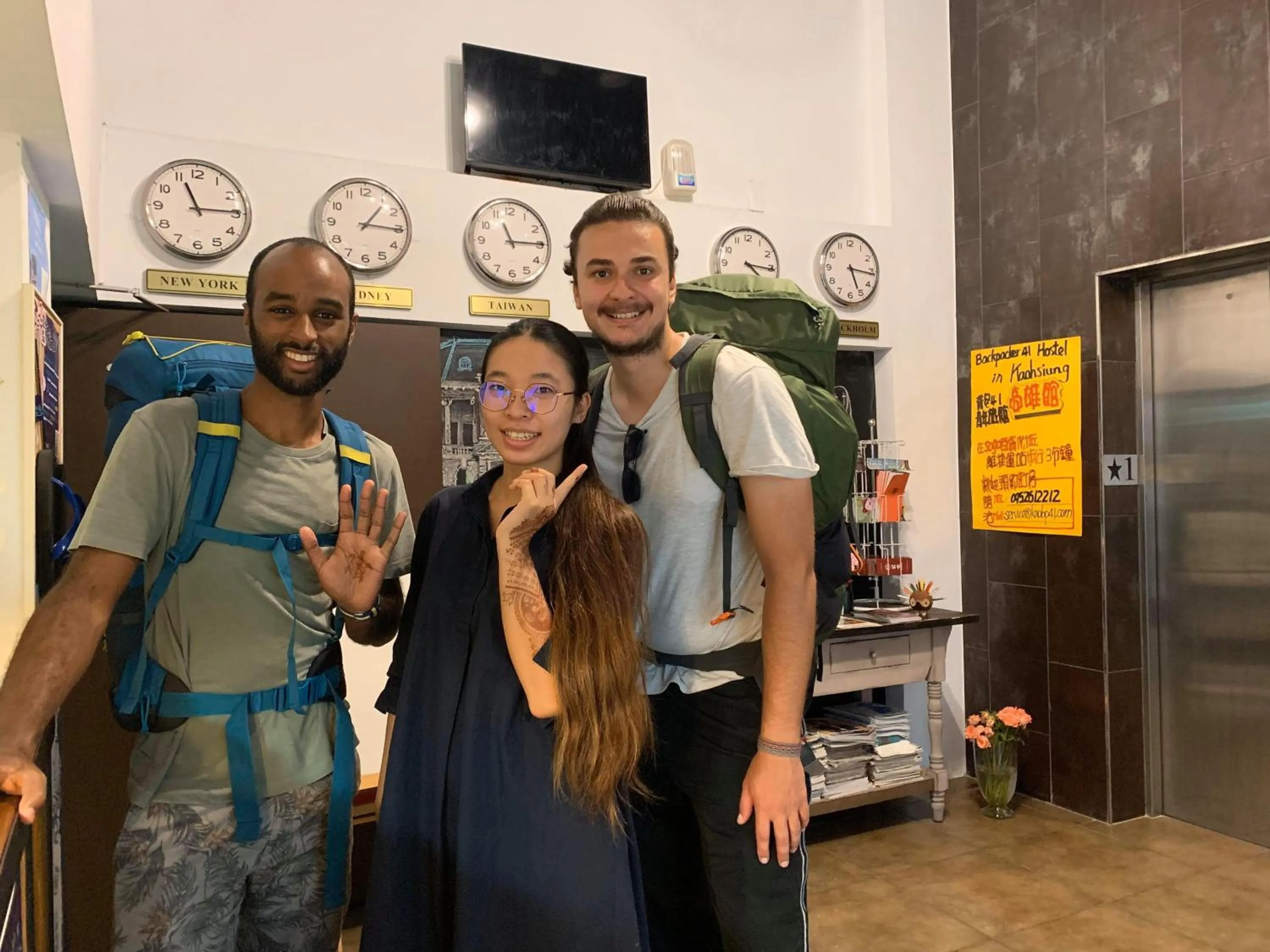 People in Backpacker 41 Hostel - Taichung