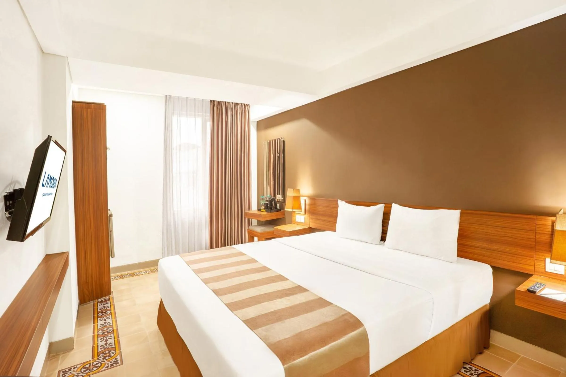 Bedroom, Bed in LAMORA Sagan Yogyakarta - formerly H Boutique Yogyakarta