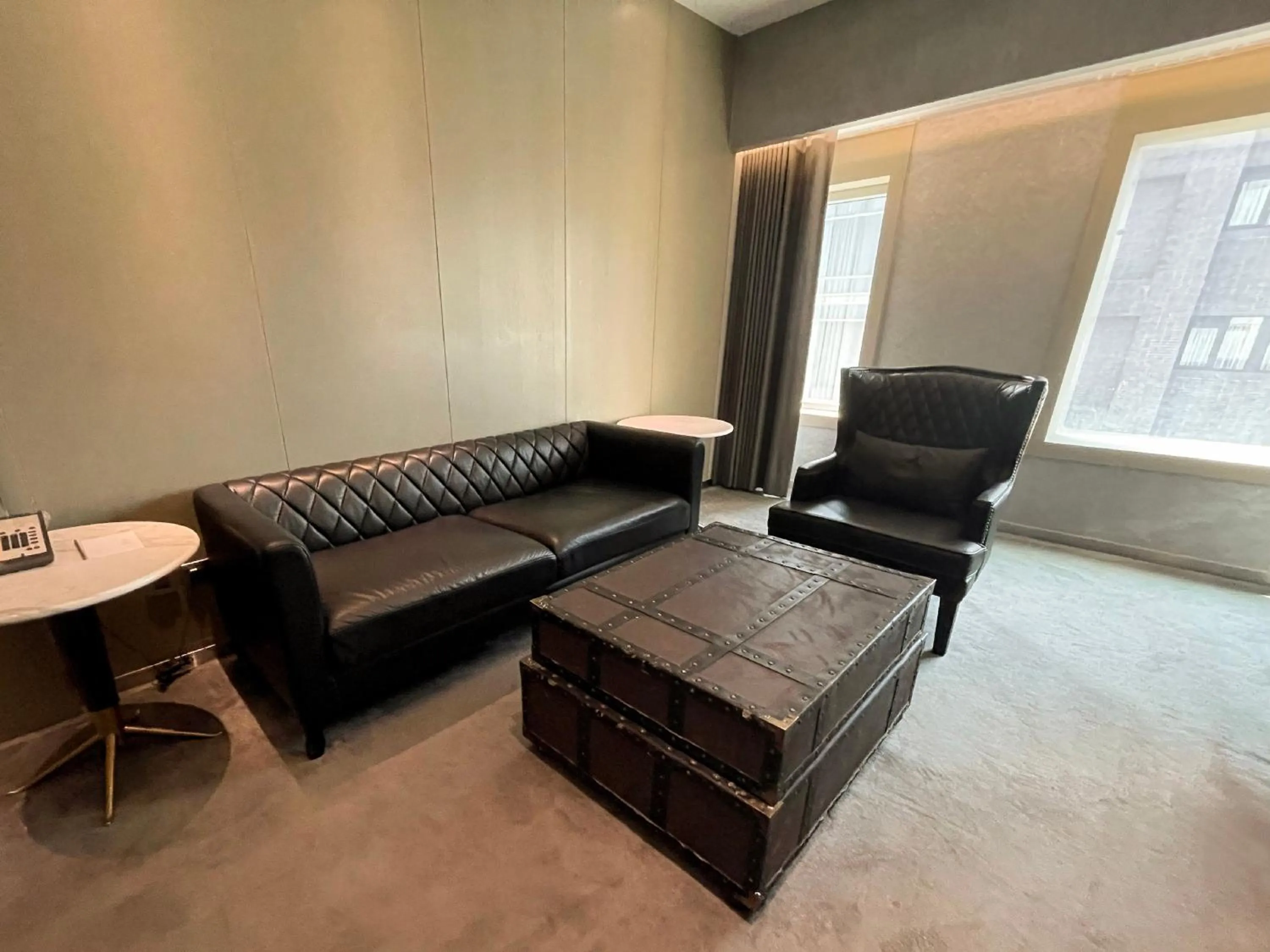 Living room in CHECK inn Taipei Nanjing