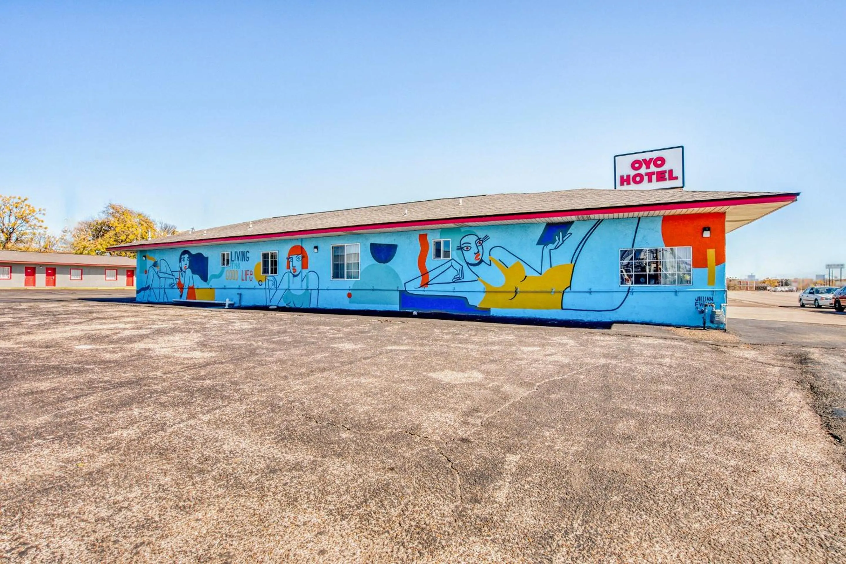 Facade/entrance in OYO Hotel Killeen