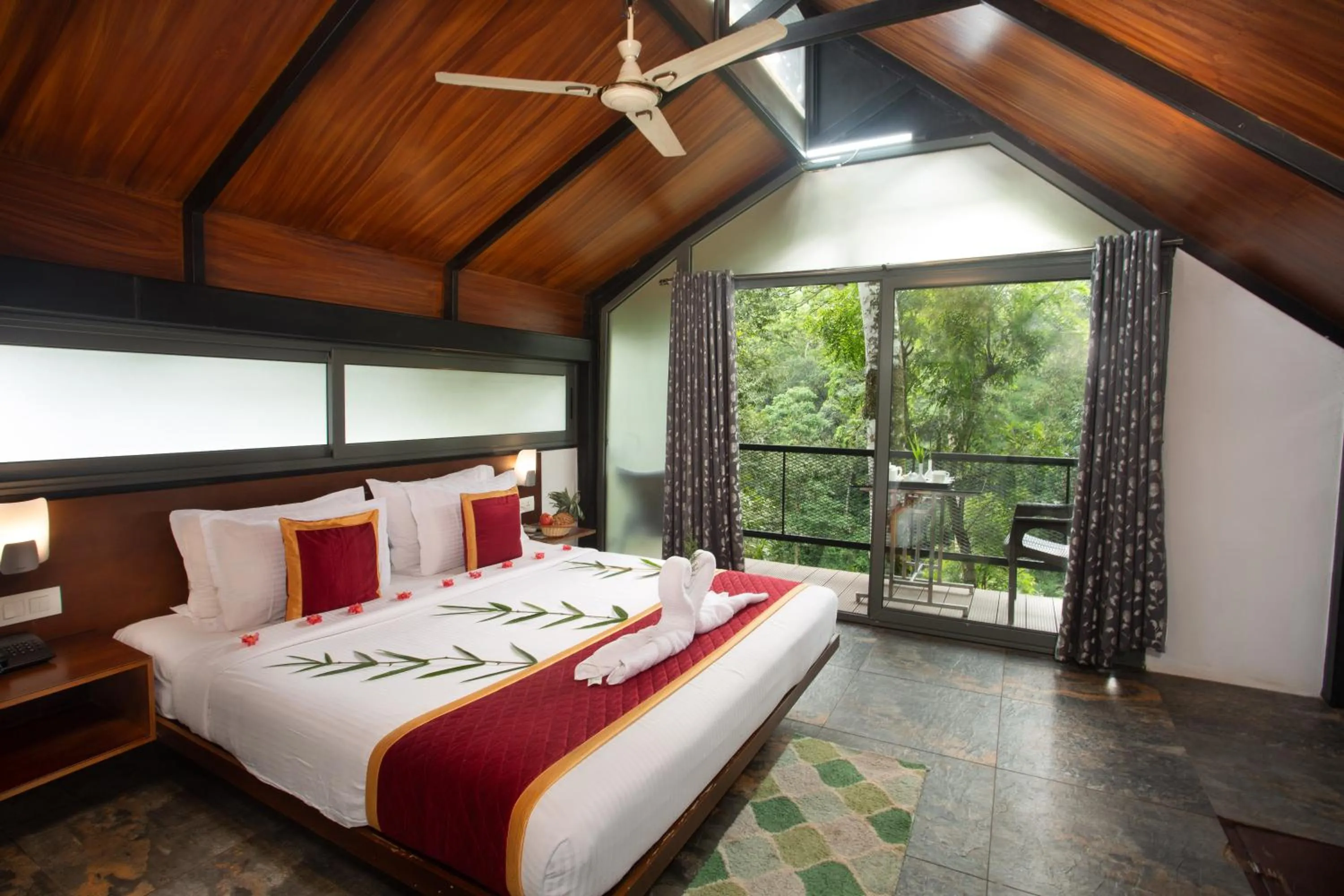 Bed in Bamboo Dale Resort & Spa Munnar by Stride