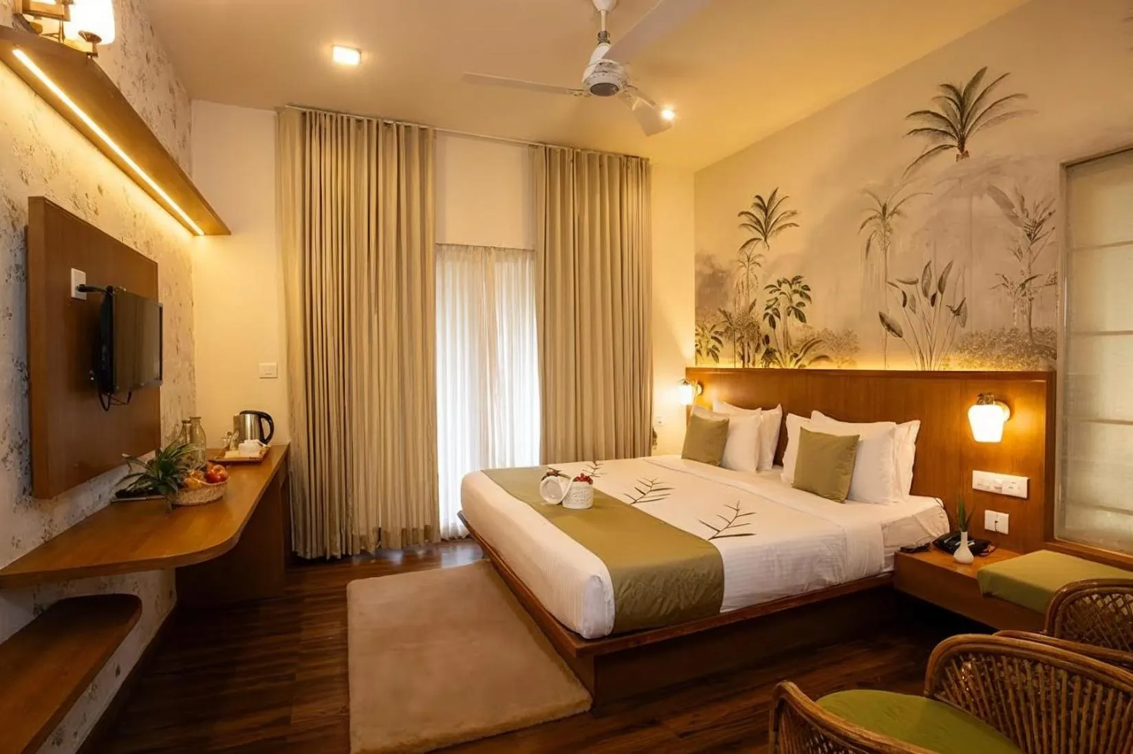 Bed in Bamboo Dale Resort & Spa Munnar by Stride