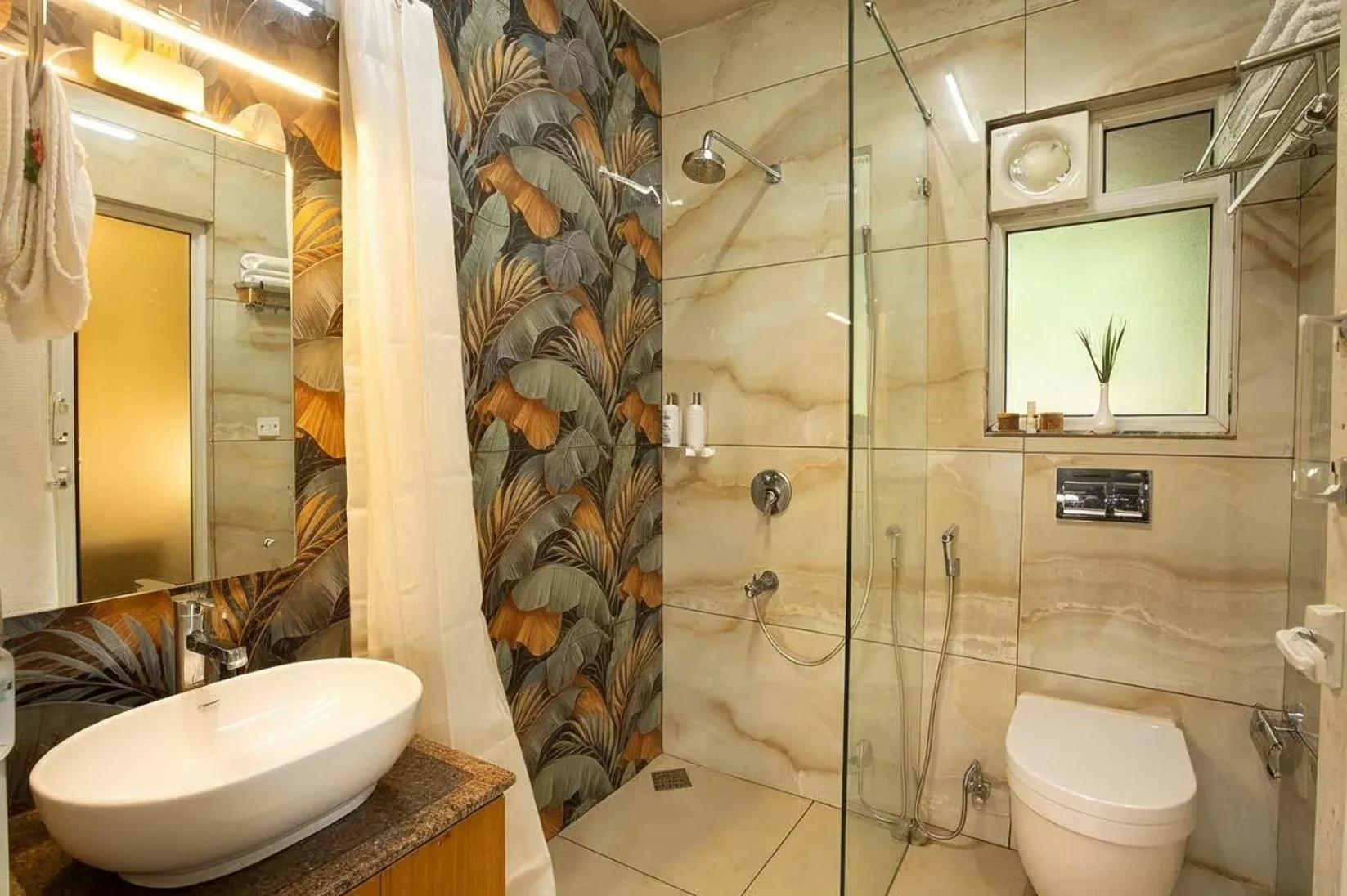 Bathroom in Bamboo Dale Resort & Spa Munnar by Stride
