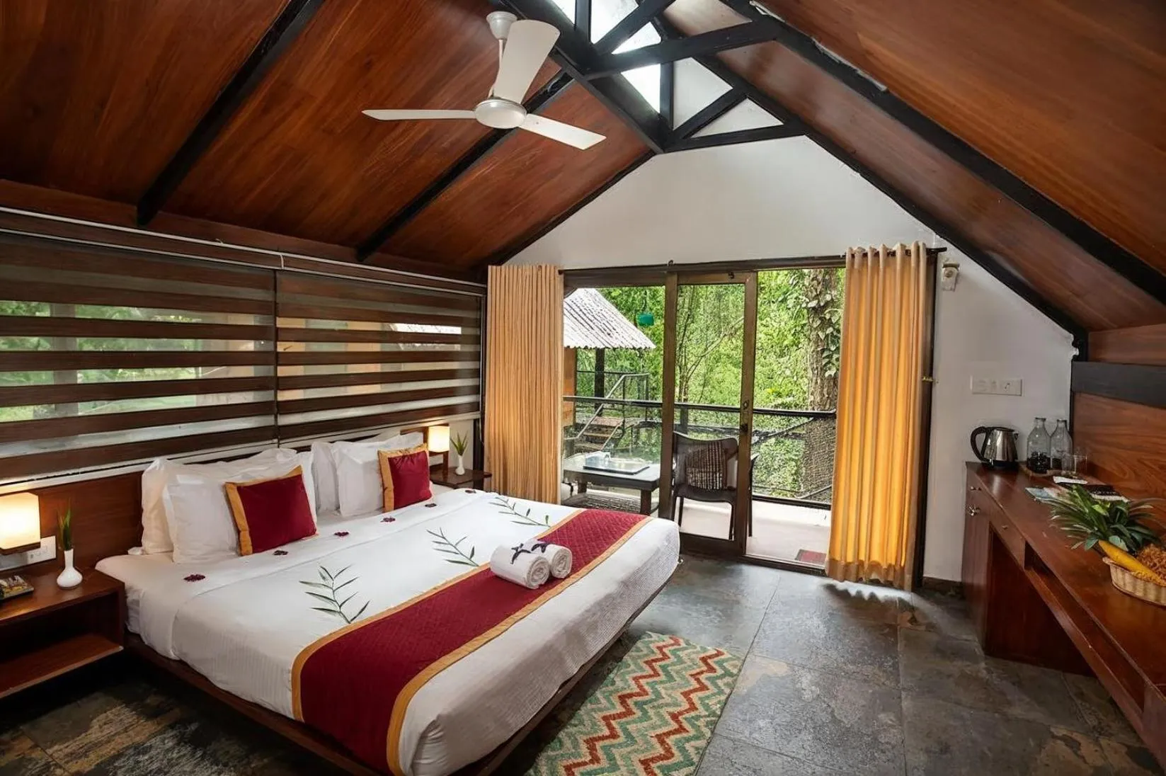 Balcony/Terrace in Bamboo Dale Resort & Spa Munnar by Stride