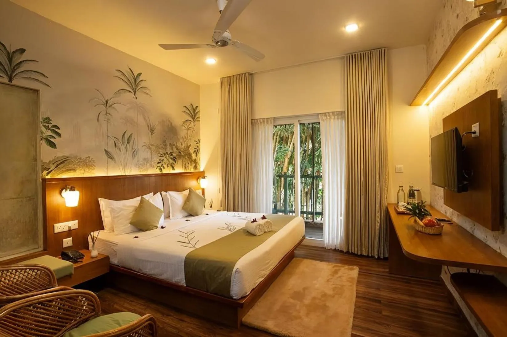 Bed in Bamboo Dale Resort & Spa Munnar by Stride