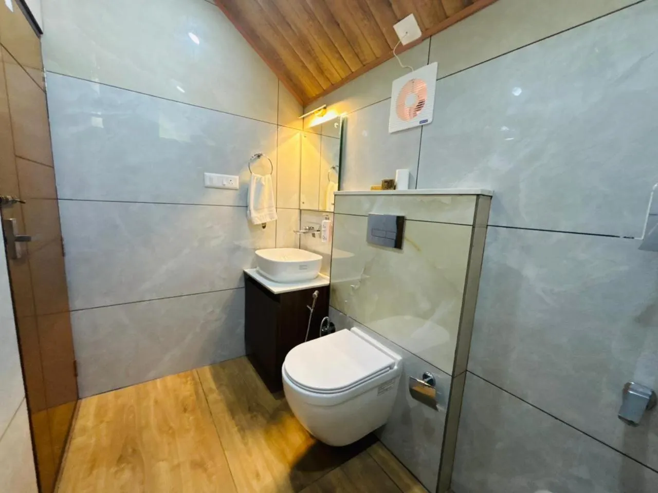 Bathroom in Bamboo Dale Resort & Spa Munnar by Stride