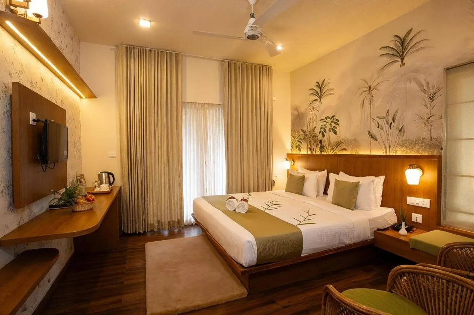 Bed in Bamboo Dale Resort & Spa Munnar by Stride