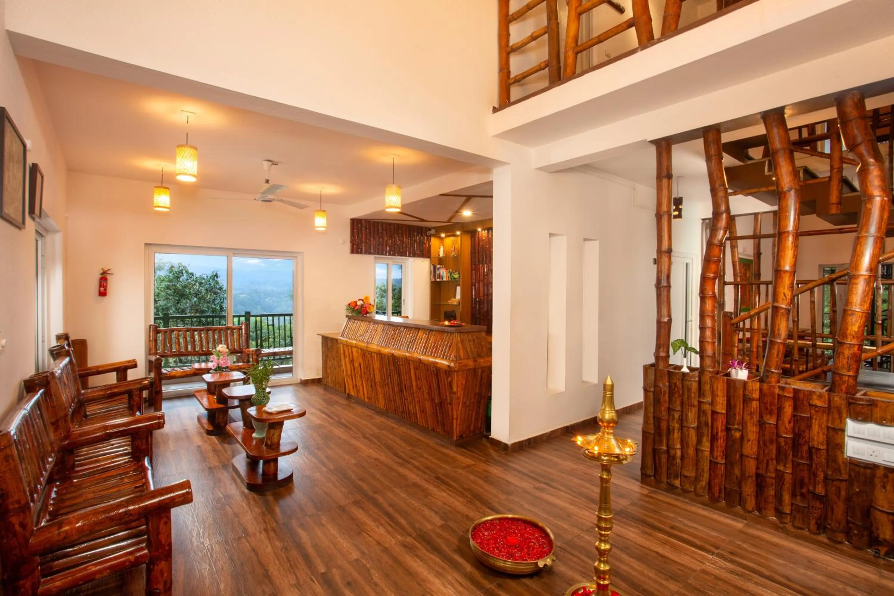 Lobby or reception in Bamboo Dale Resort & Spa Munnar by Stride