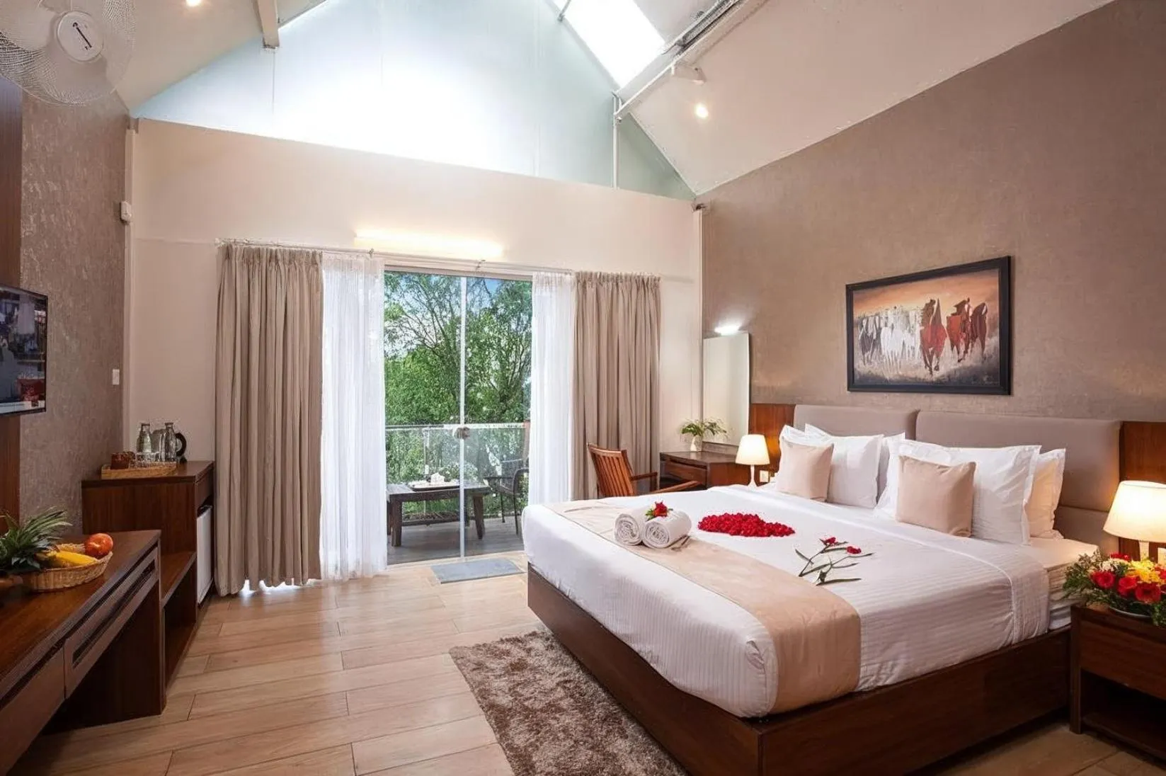 Bed in Bamboo Dale Resort & Spa Munnar by Stride