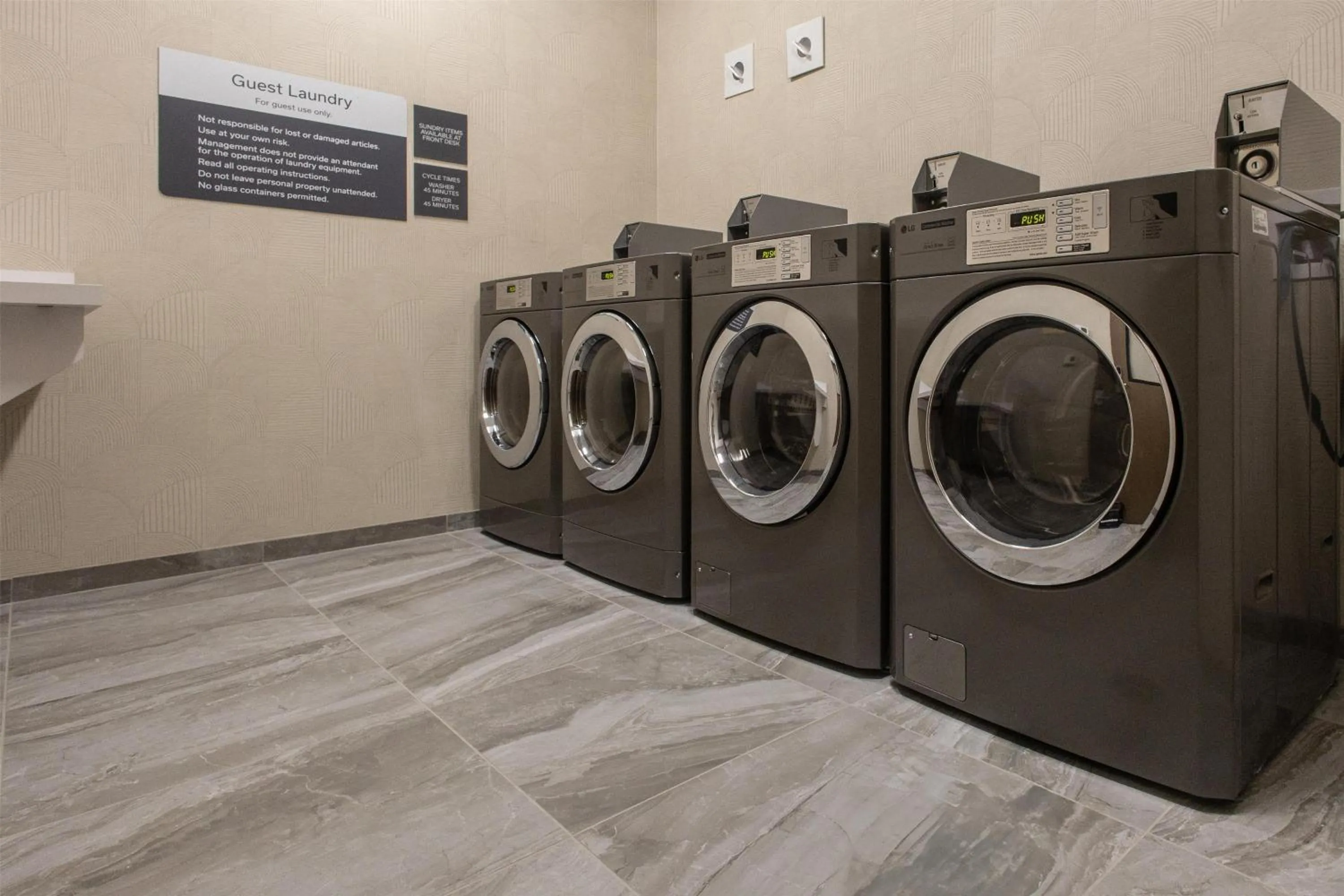 laundry in Hilton Garden Inn Dayton Downtown