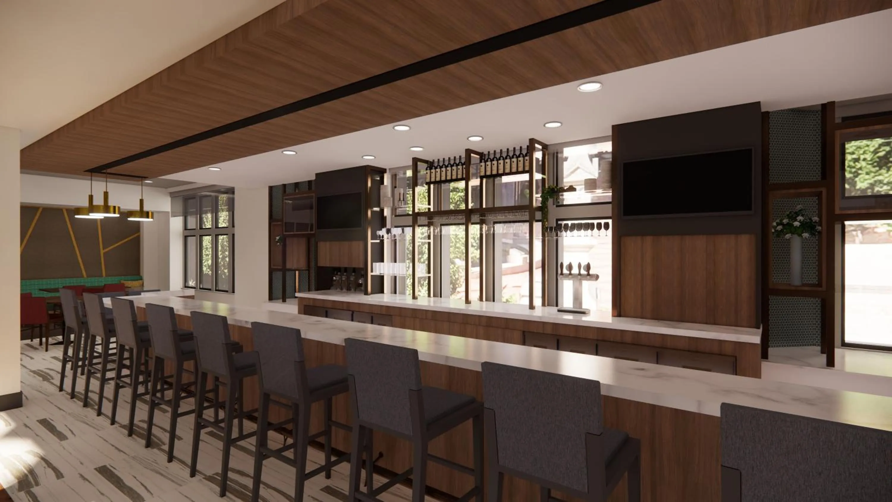 Restaurant/places to eat in Hilton Garden Inn Dayton Downtown