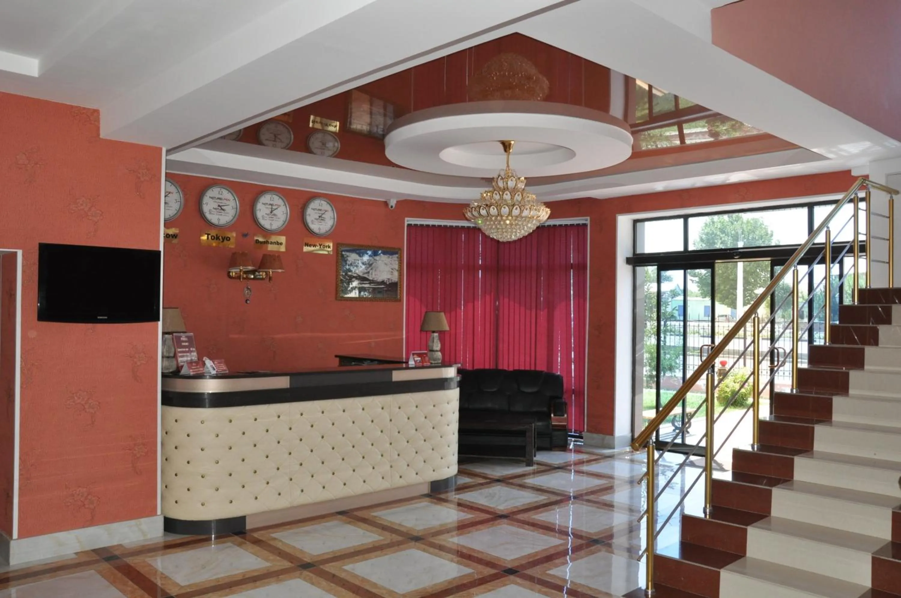 Lobby or reception in Firuz Hotel