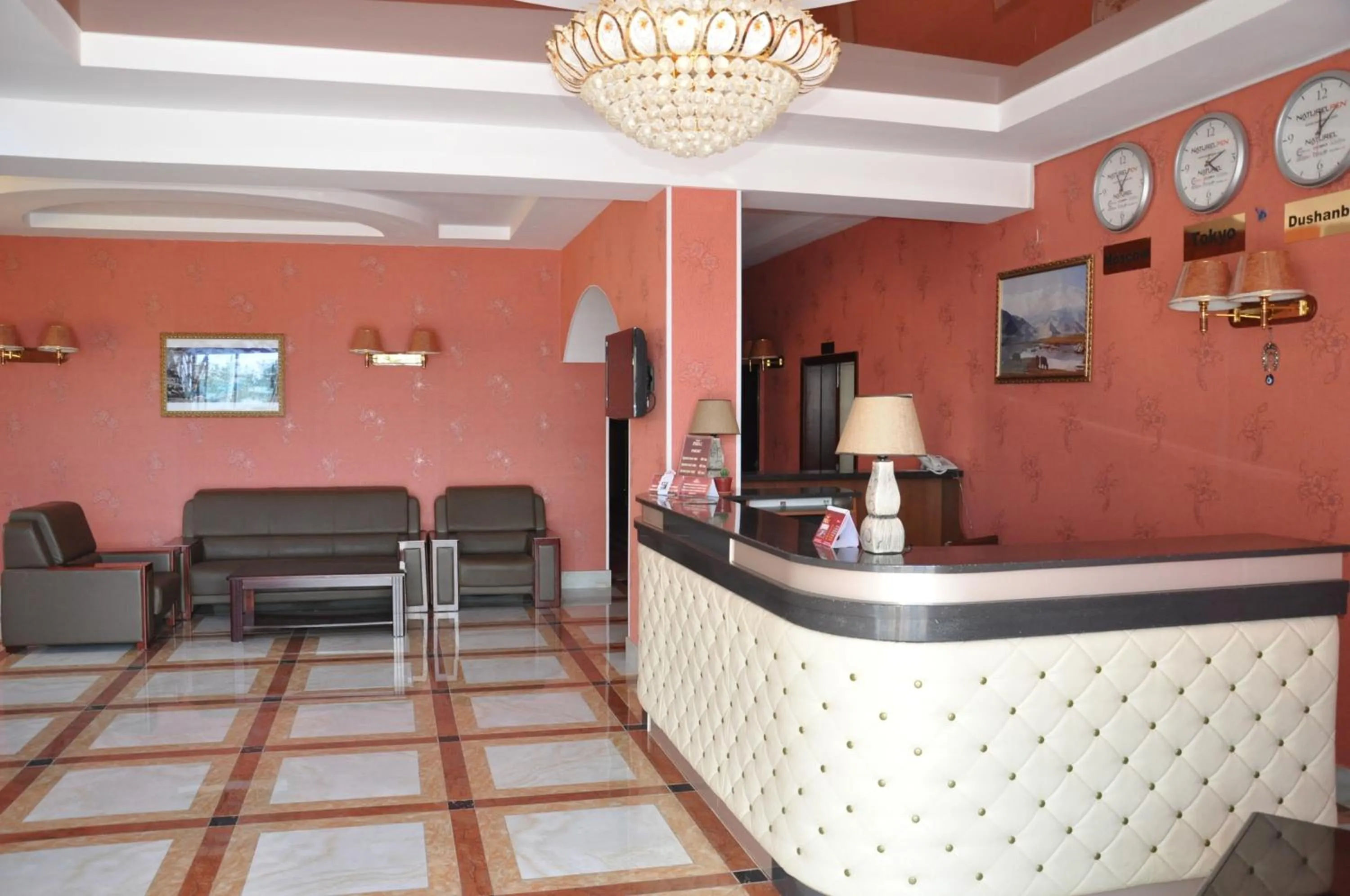 Lobby or reception in Firuz Hotel