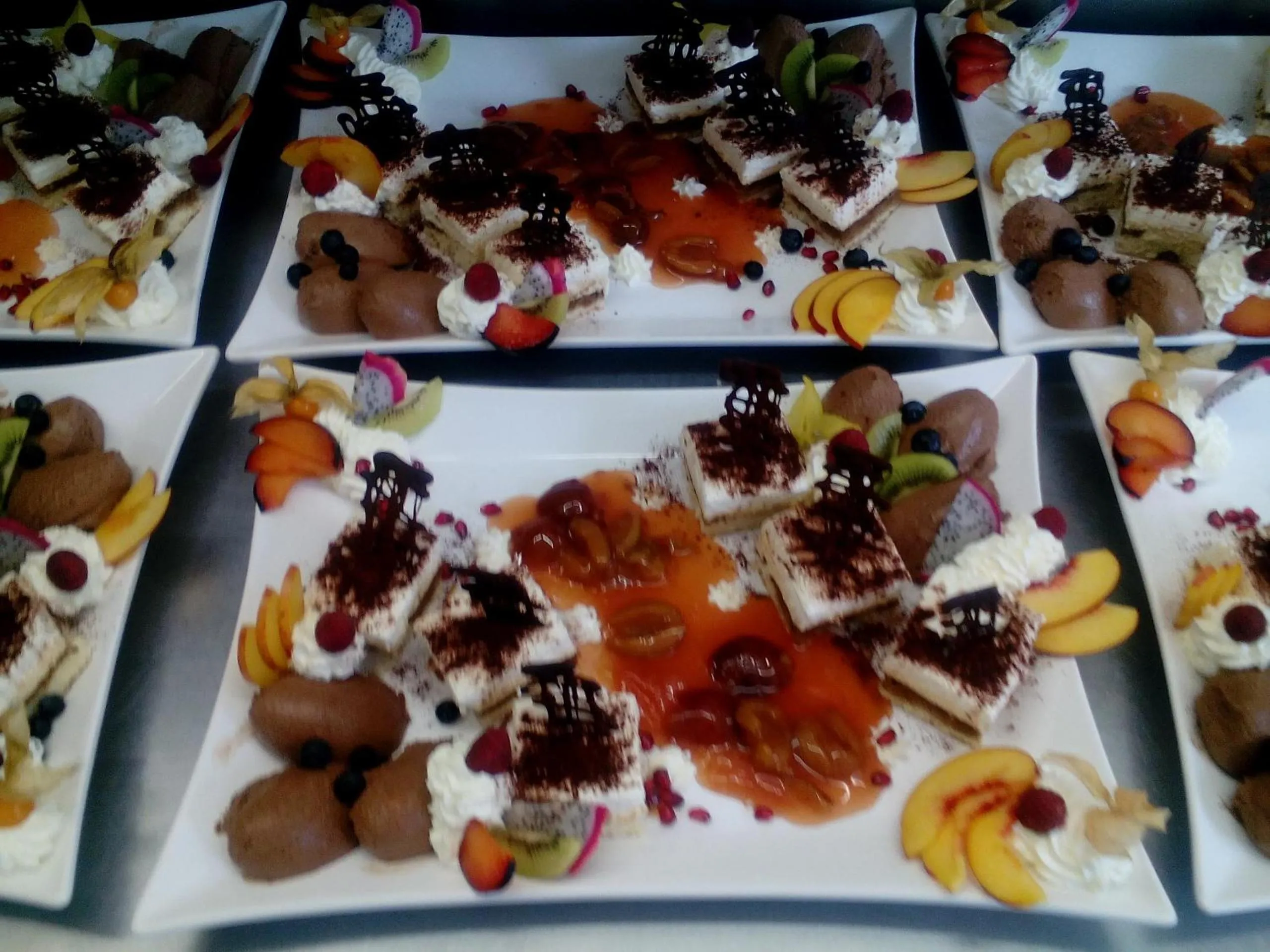 Food close-up in Hotel Restaurant Lütkebohmert