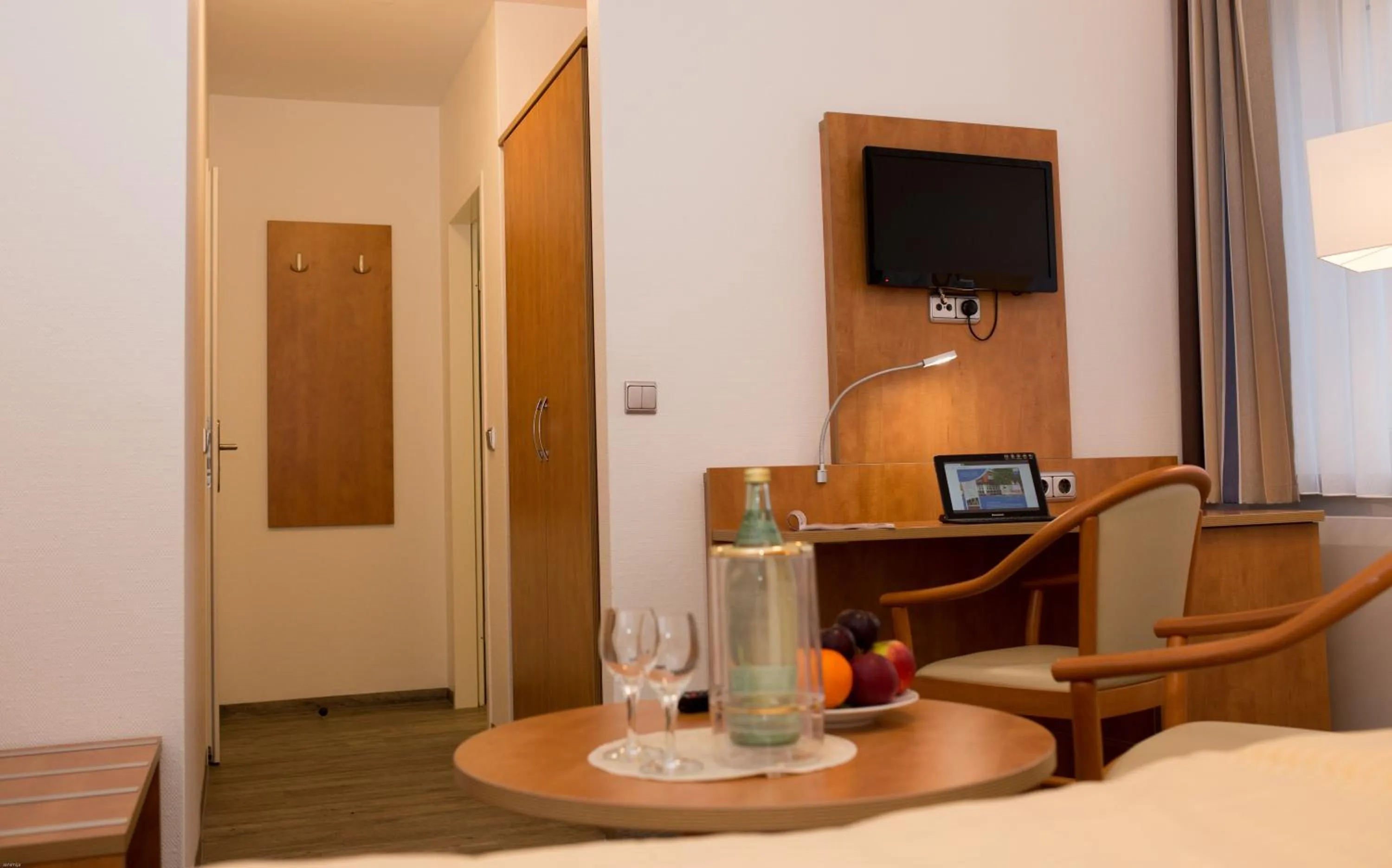 Bed in Hotel Restaurant Lütkebohmert