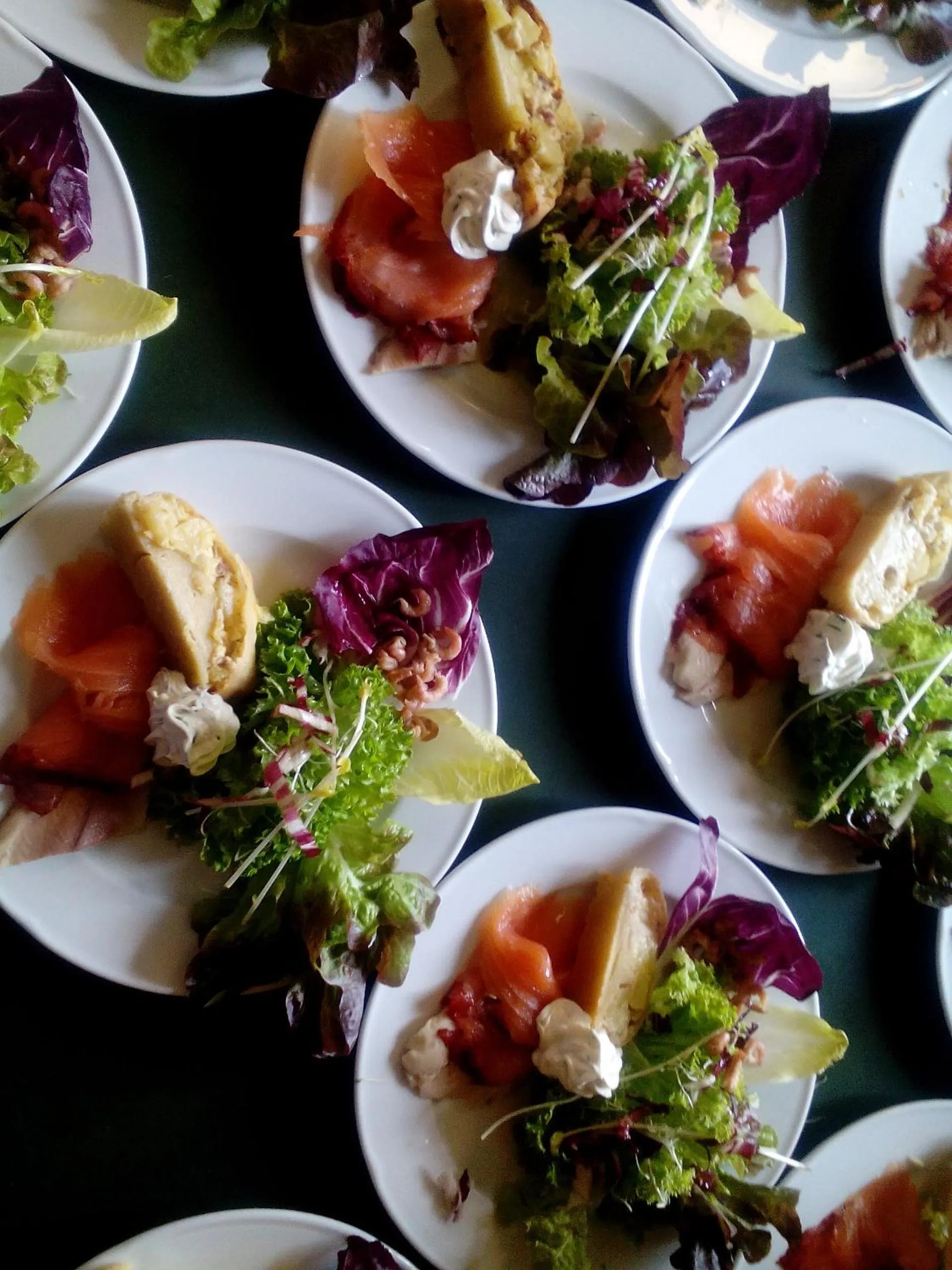 Food close-up in Hotel Restaurant Lütkebohmert