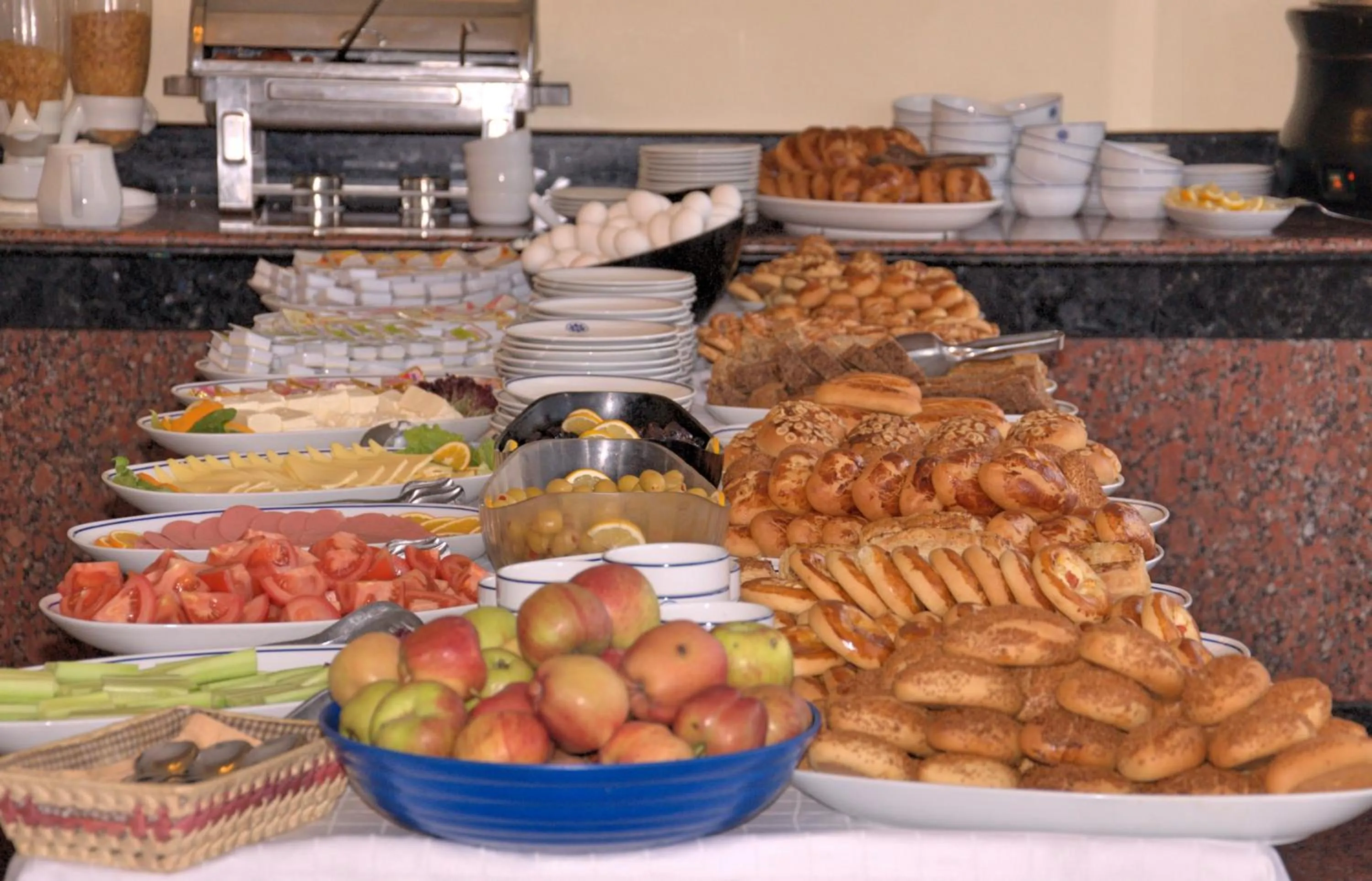 Food close-up in Hotel Erden Sarayevo