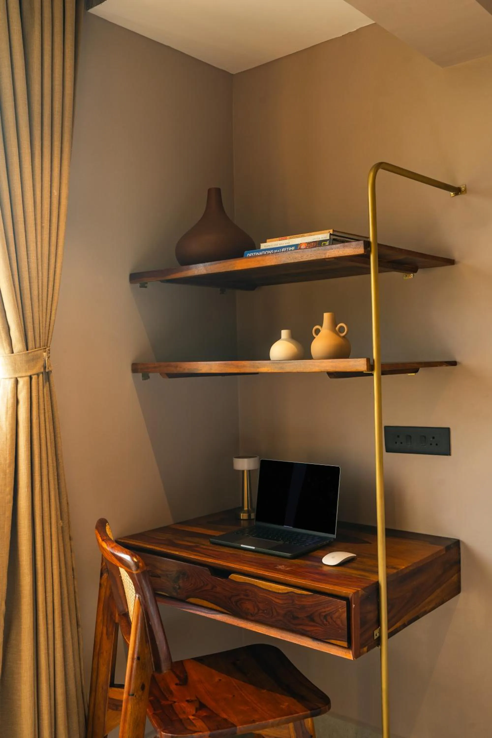 Seating area in Minimalist Panjim