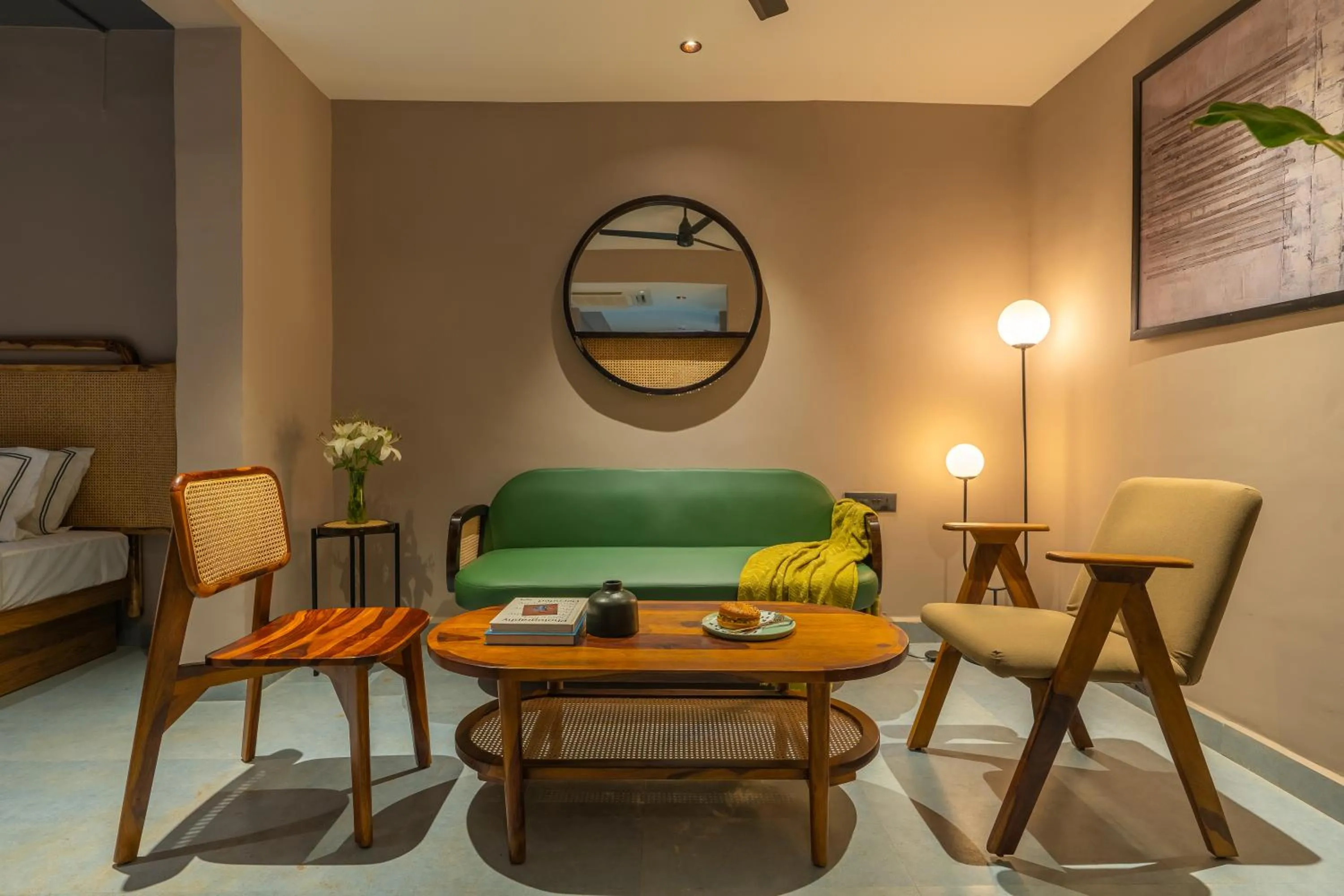 Living room in Minimalist Panjim