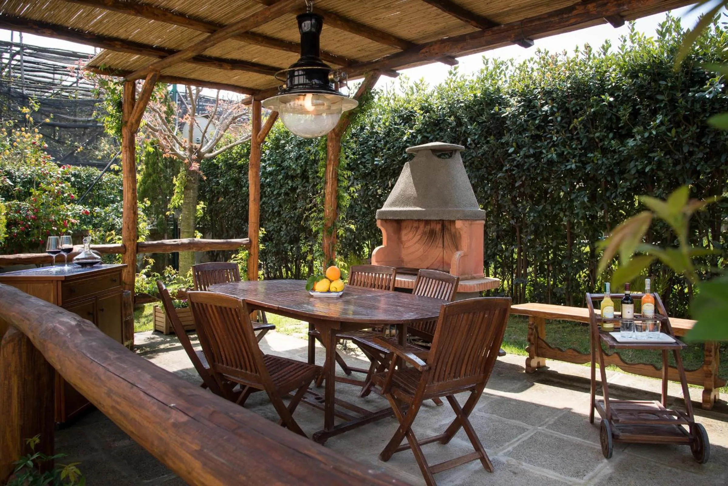 Patio in B&B La Casa Nel Giardino